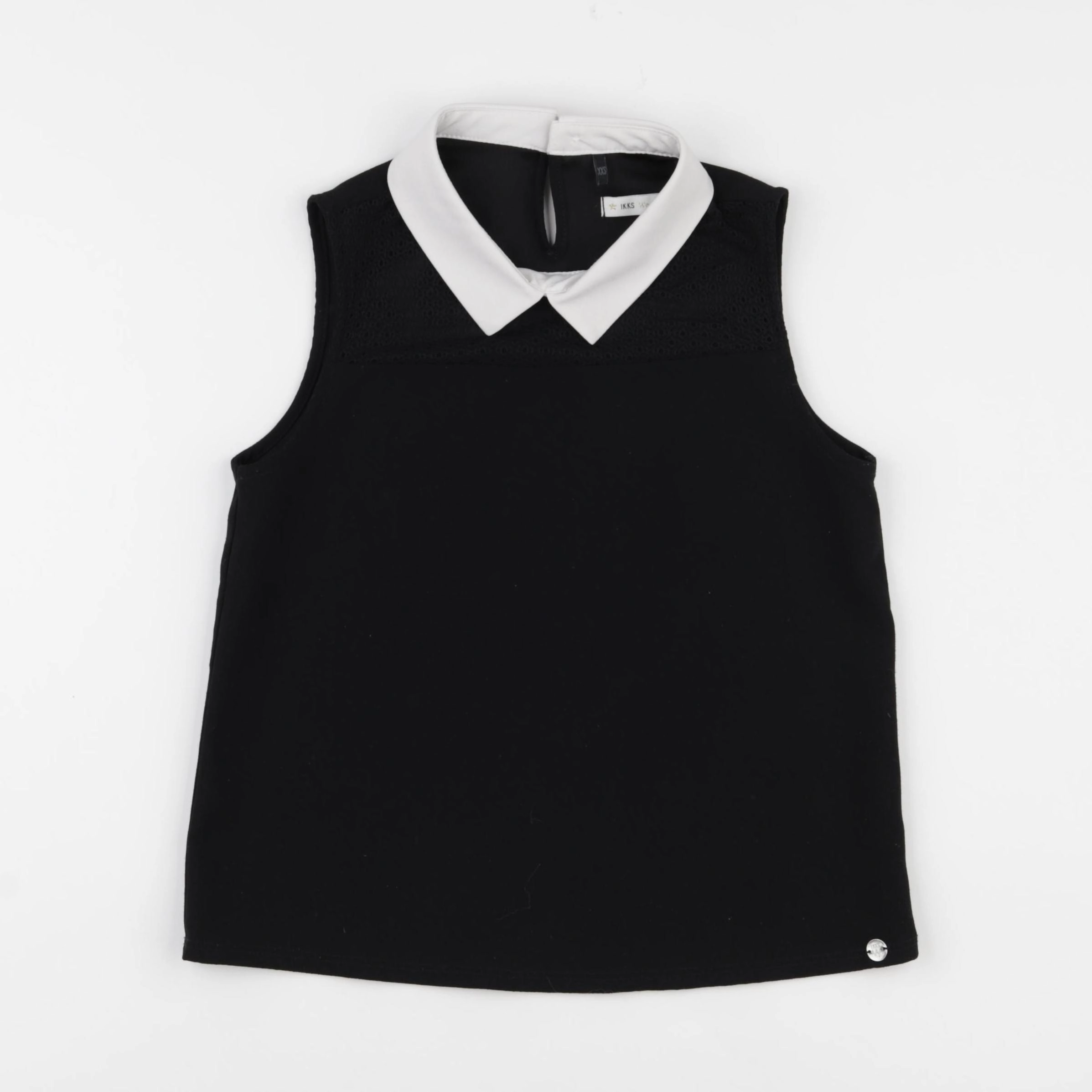 IKKS - blouse noir - 10 ans