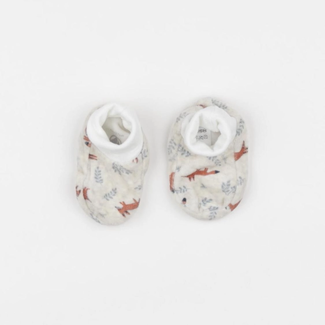 Petit Bateau - chaussons beige - pointure 16/17