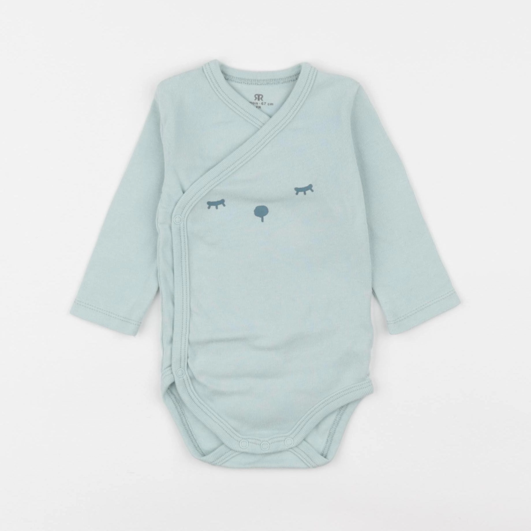 La Redoute - body vert - 6 mois