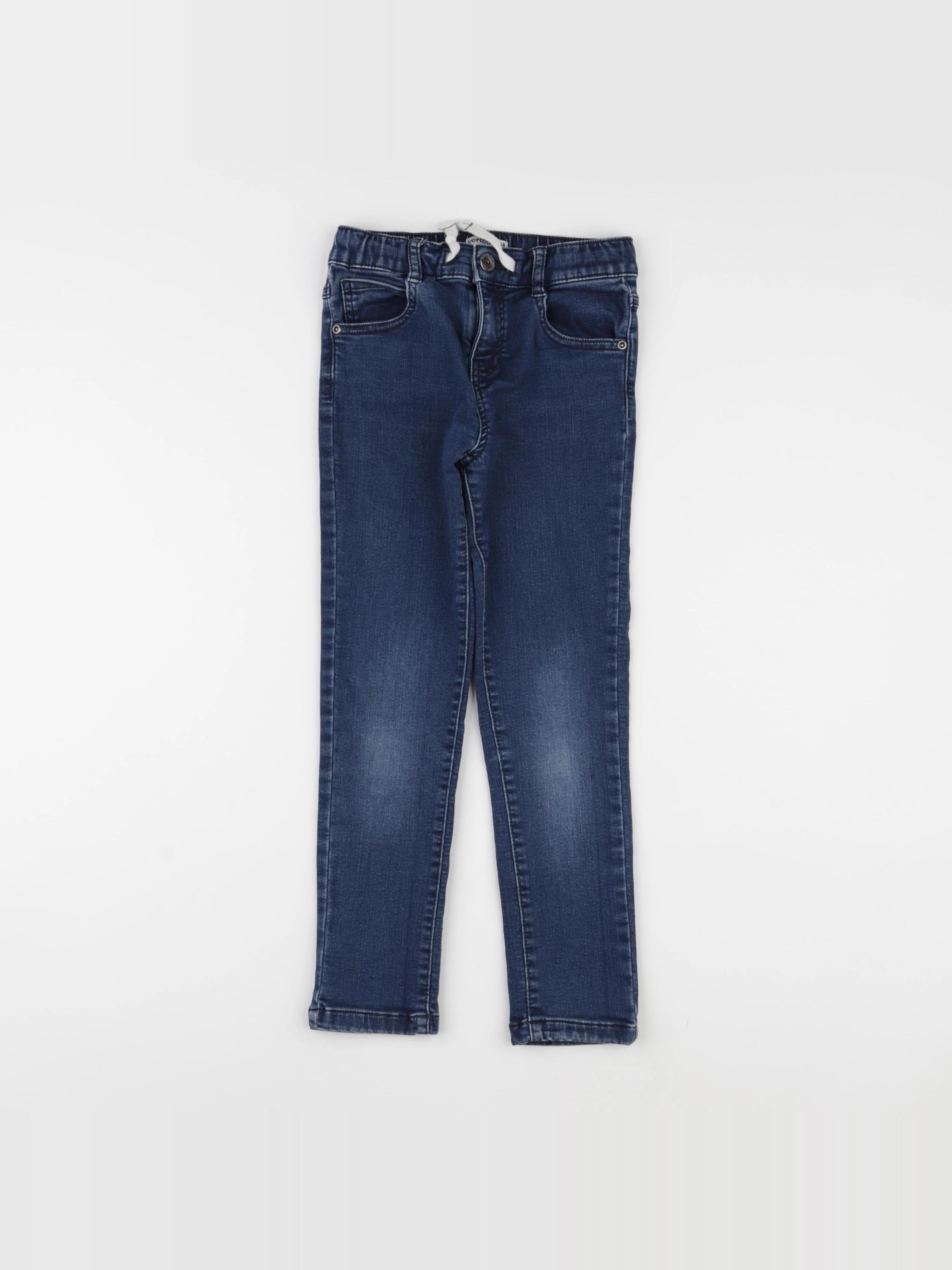 Vertbaudet - jean bleu - 7 ans