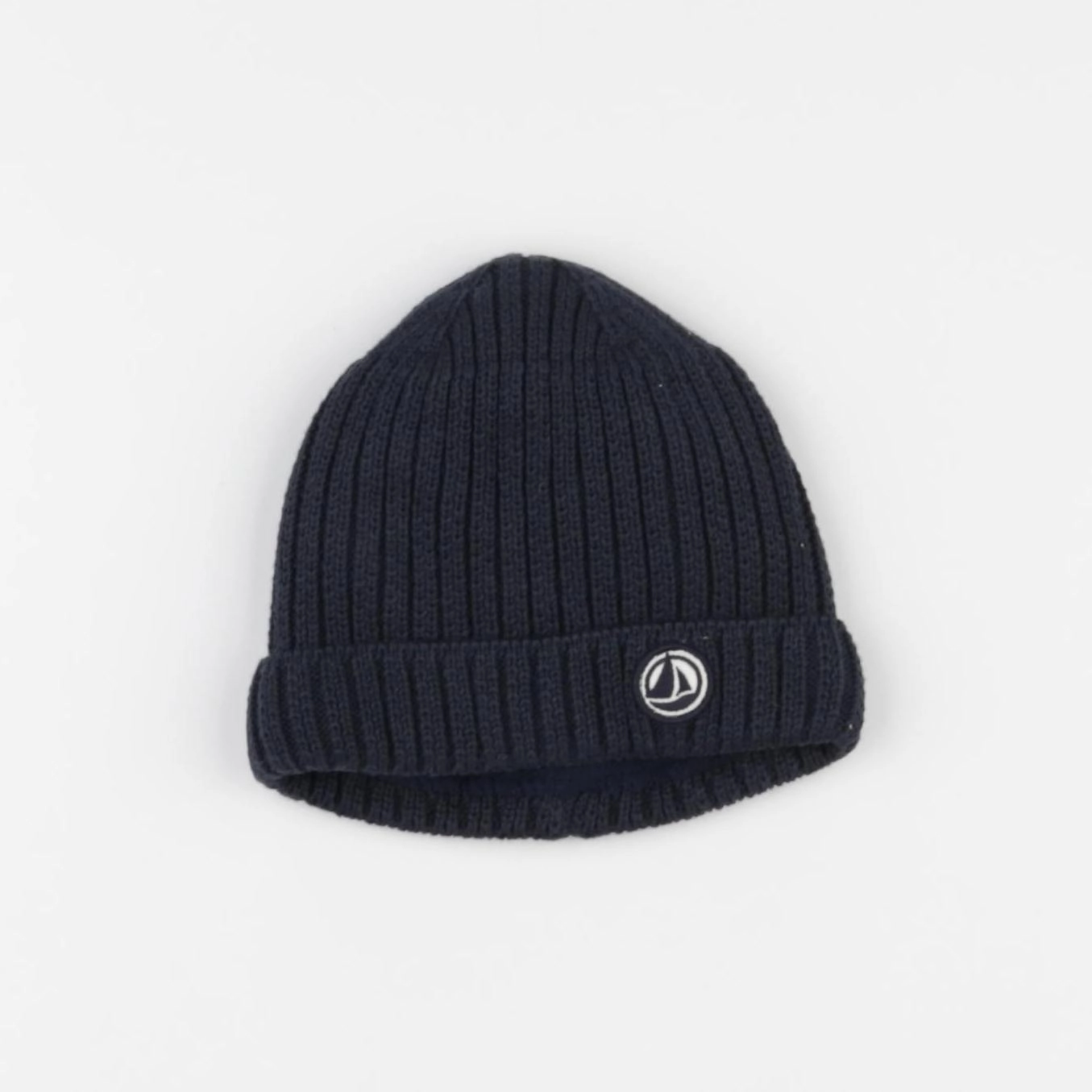 Petit Bateau - bonnet bleu - 12/18 mois