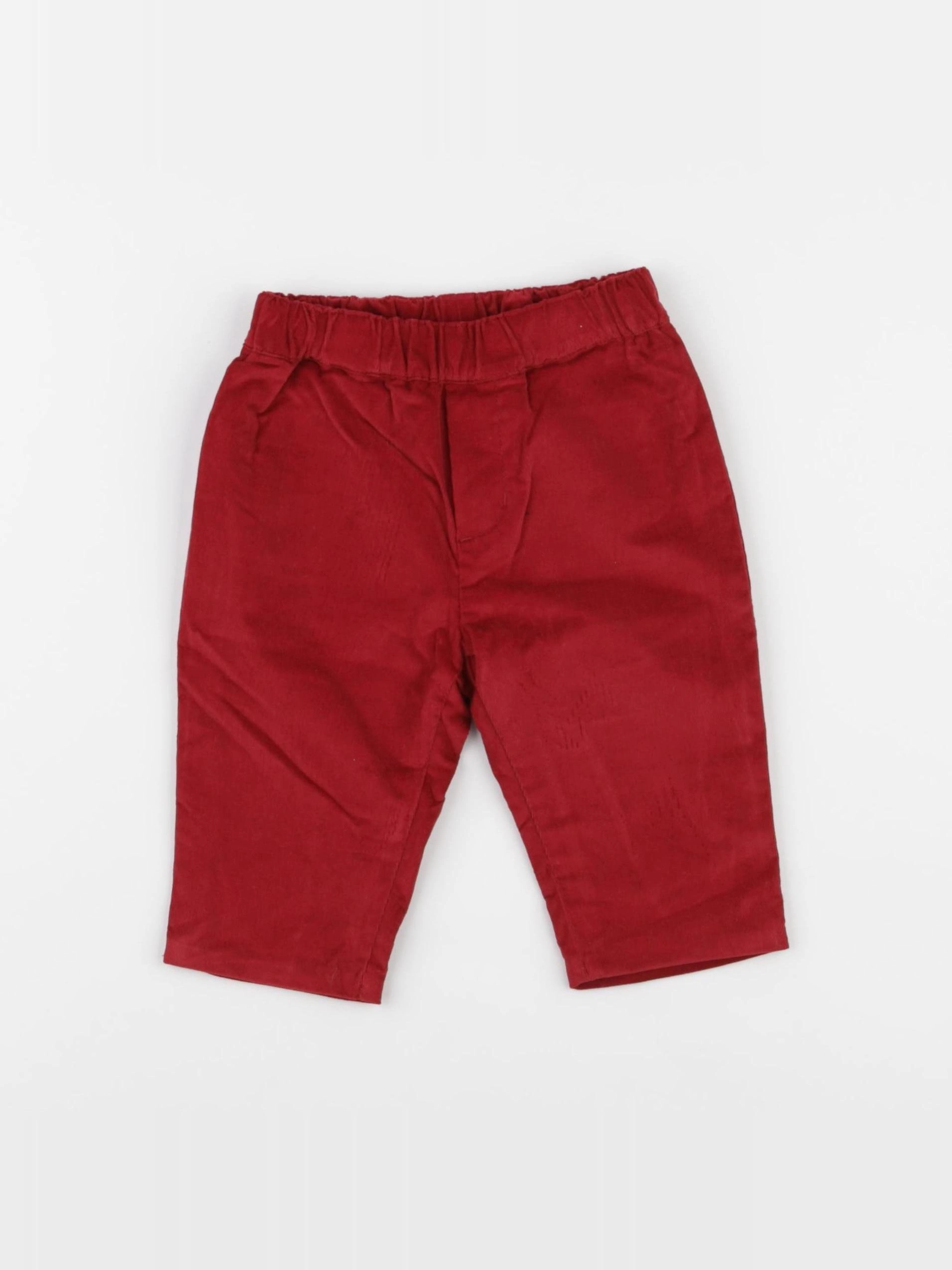 Jacadi - pantalon rouge - 6 mois