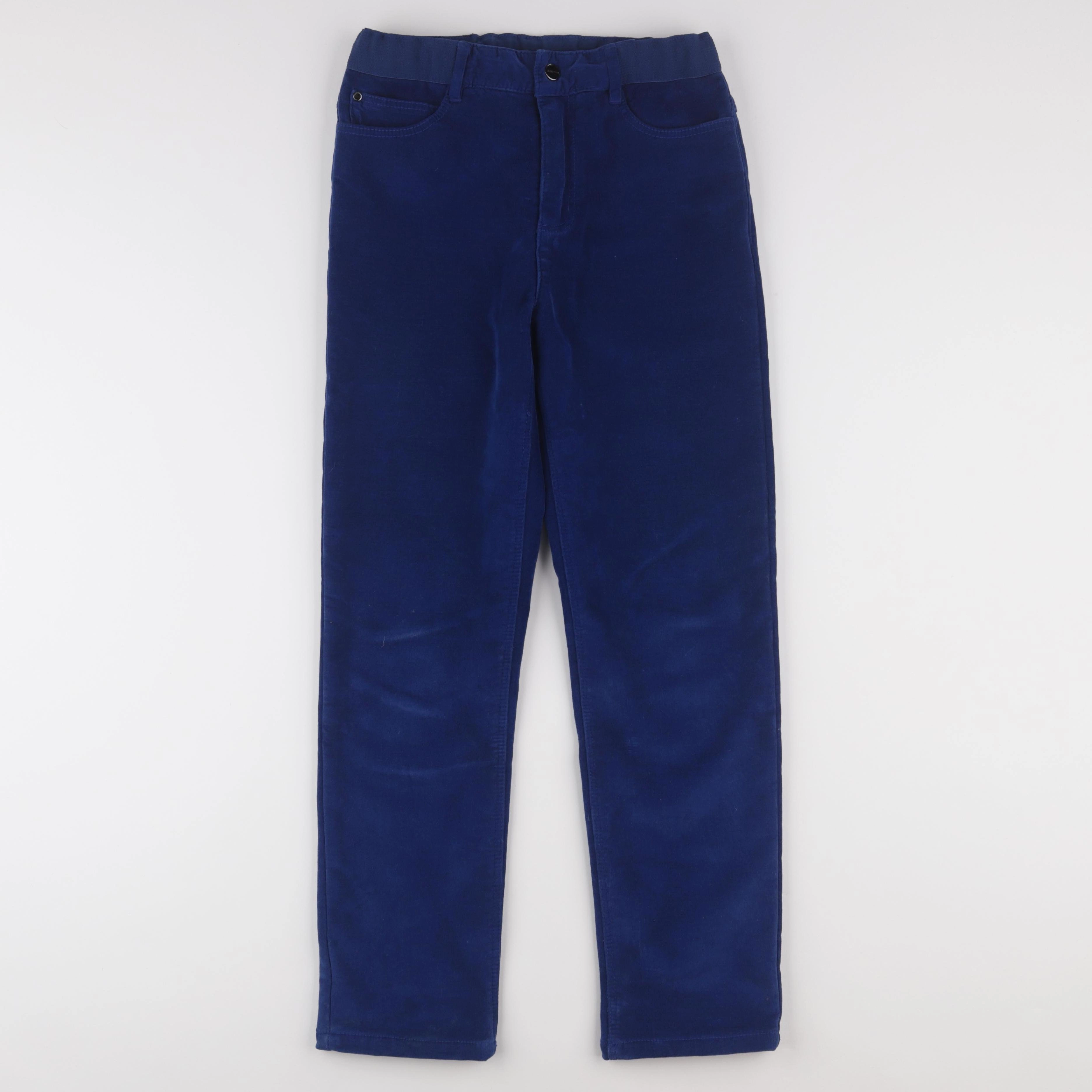 Jacadi - pantalon doublé bleu - 12 ans