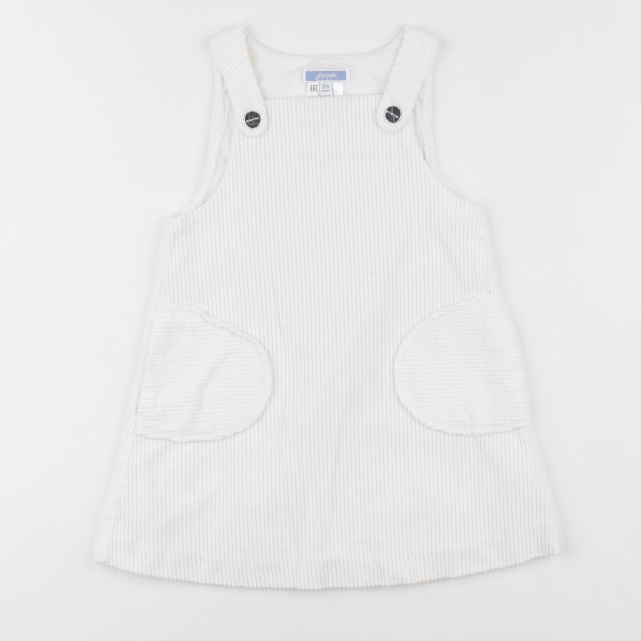 Jacadi - robe blanc - 36 mois