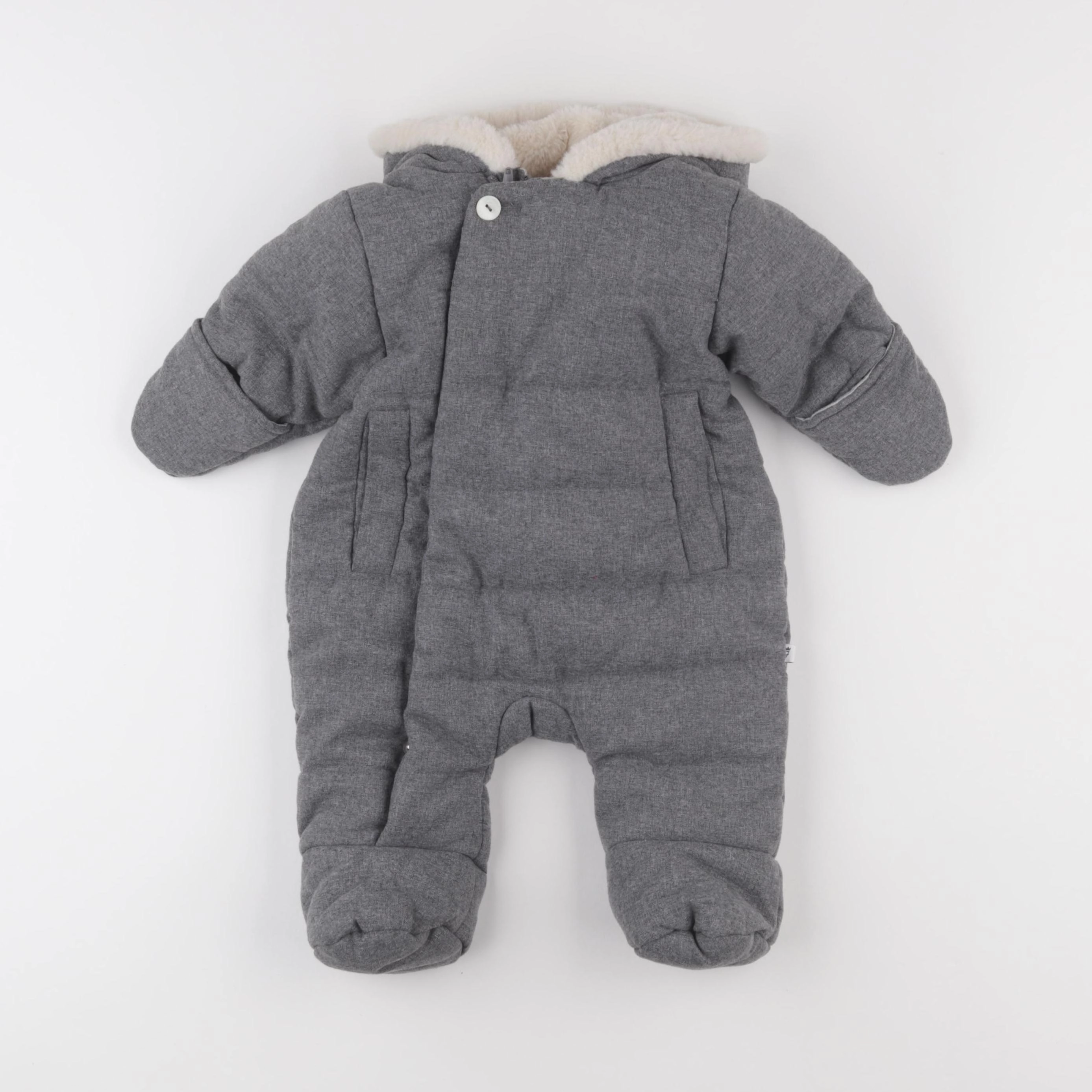 Jacadi - combi-pilote gris - 6 mois