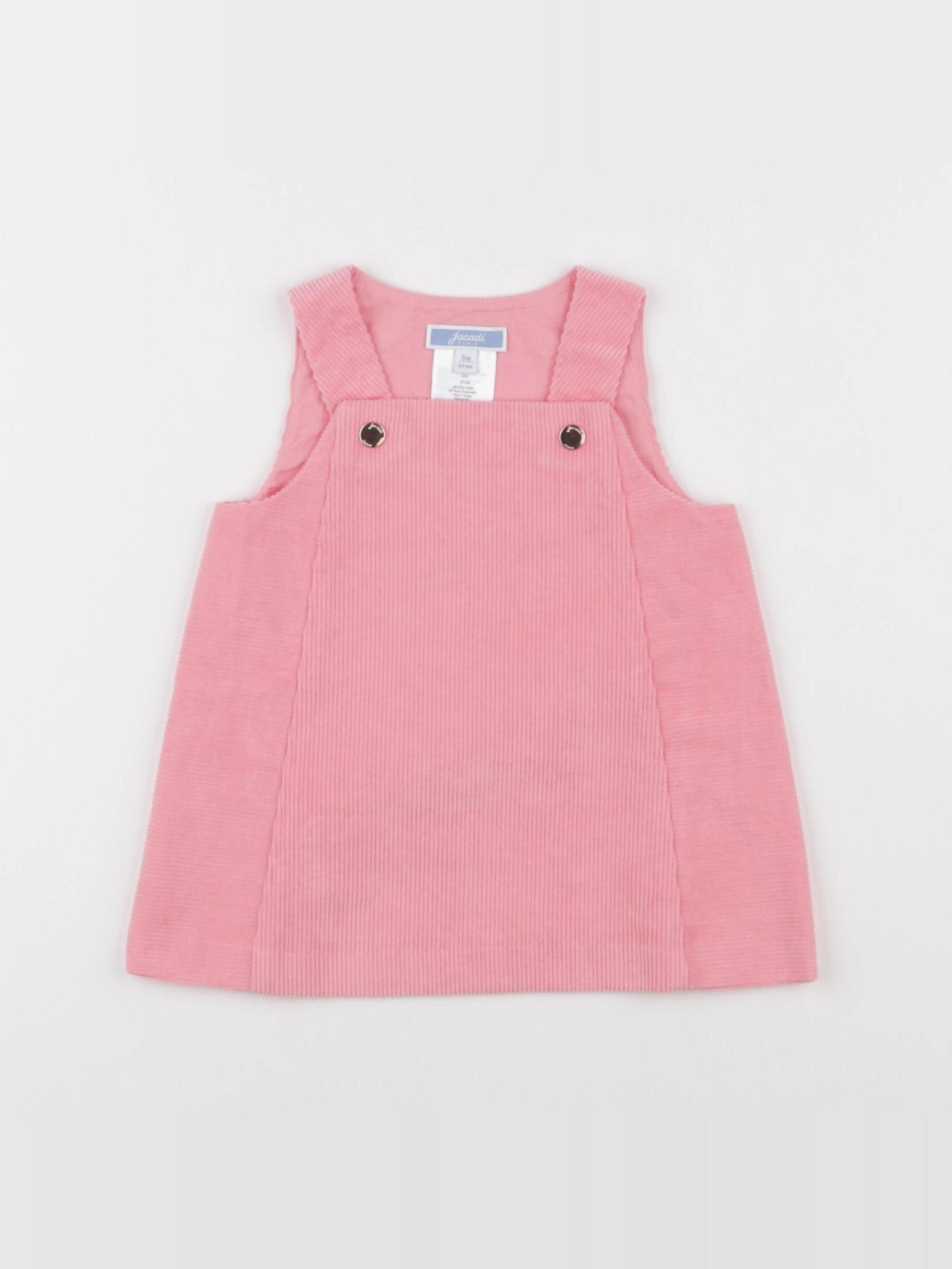 Jacadi - robe rose - 6 mois