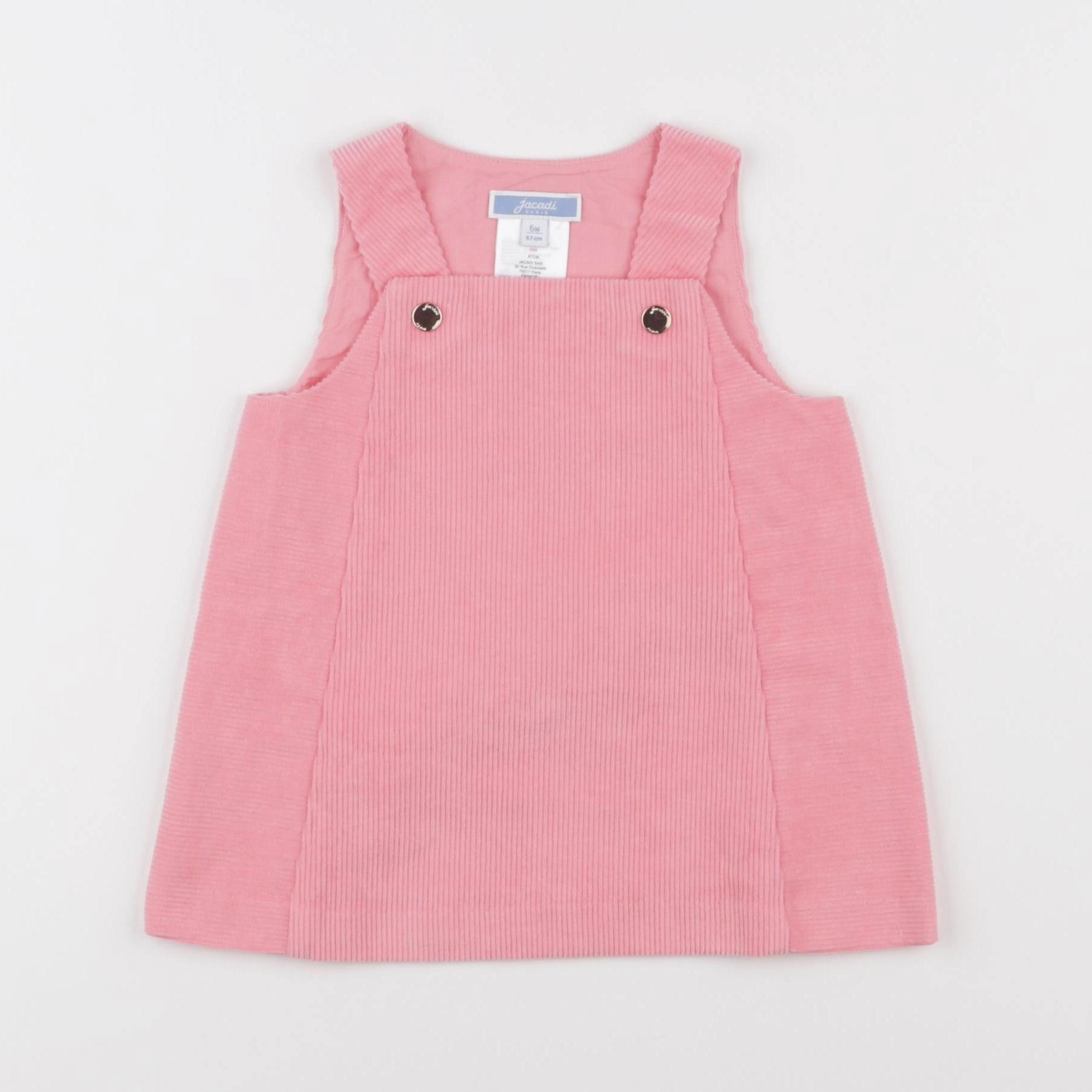 Jacadi - robe rose - 6 mois