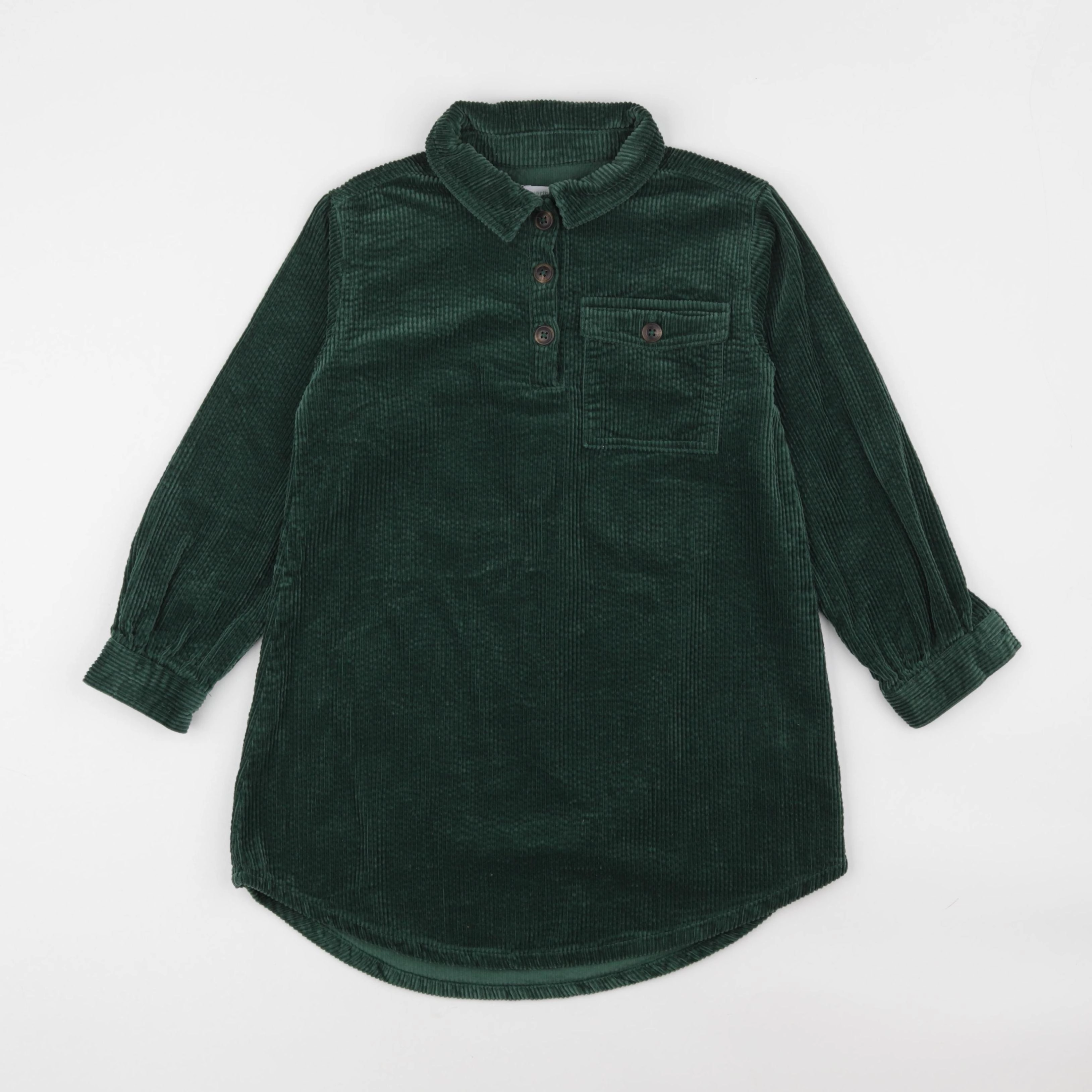 Vertbaudet - robe vert - 8 ans
