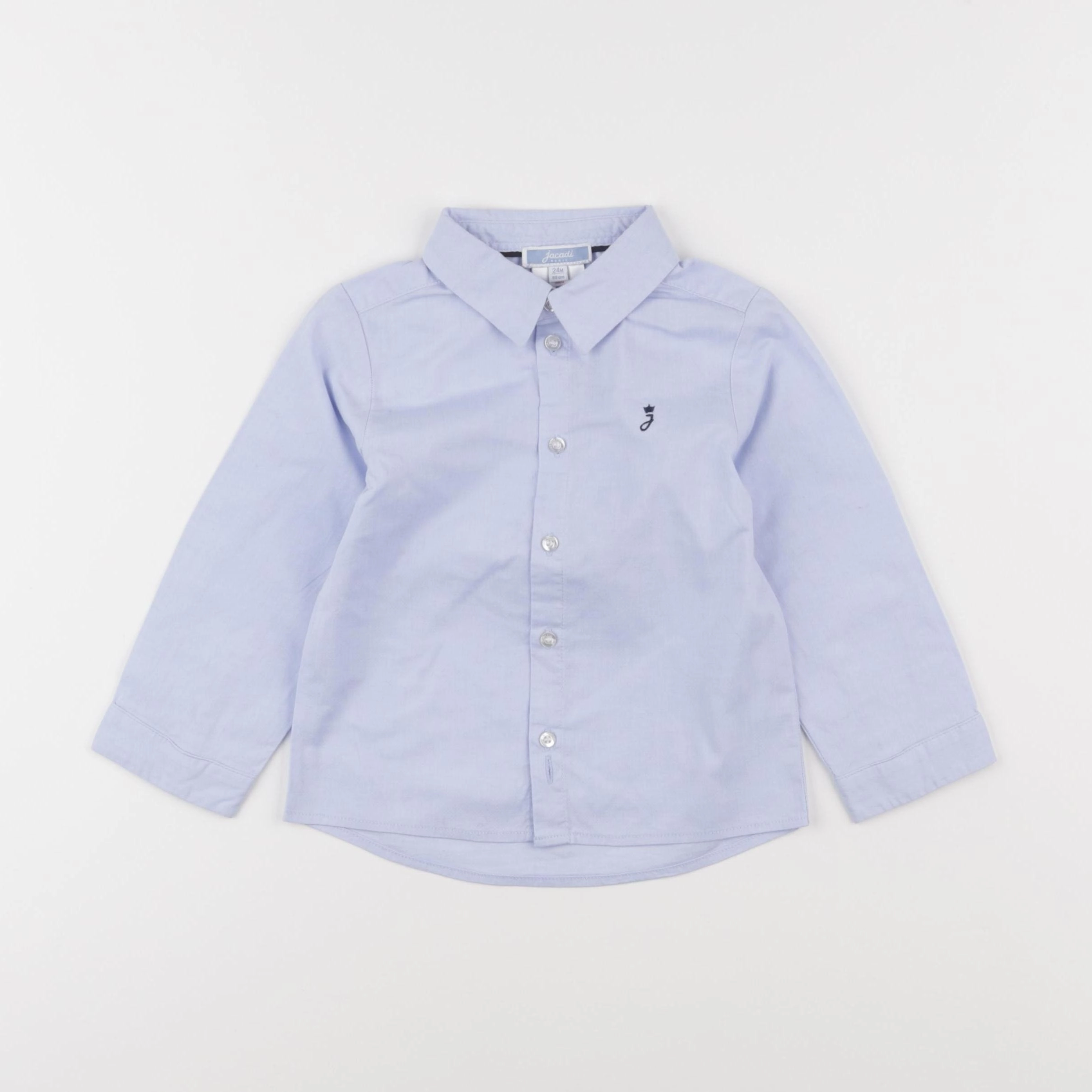 Jacadi - chemise bleu - 24 mois