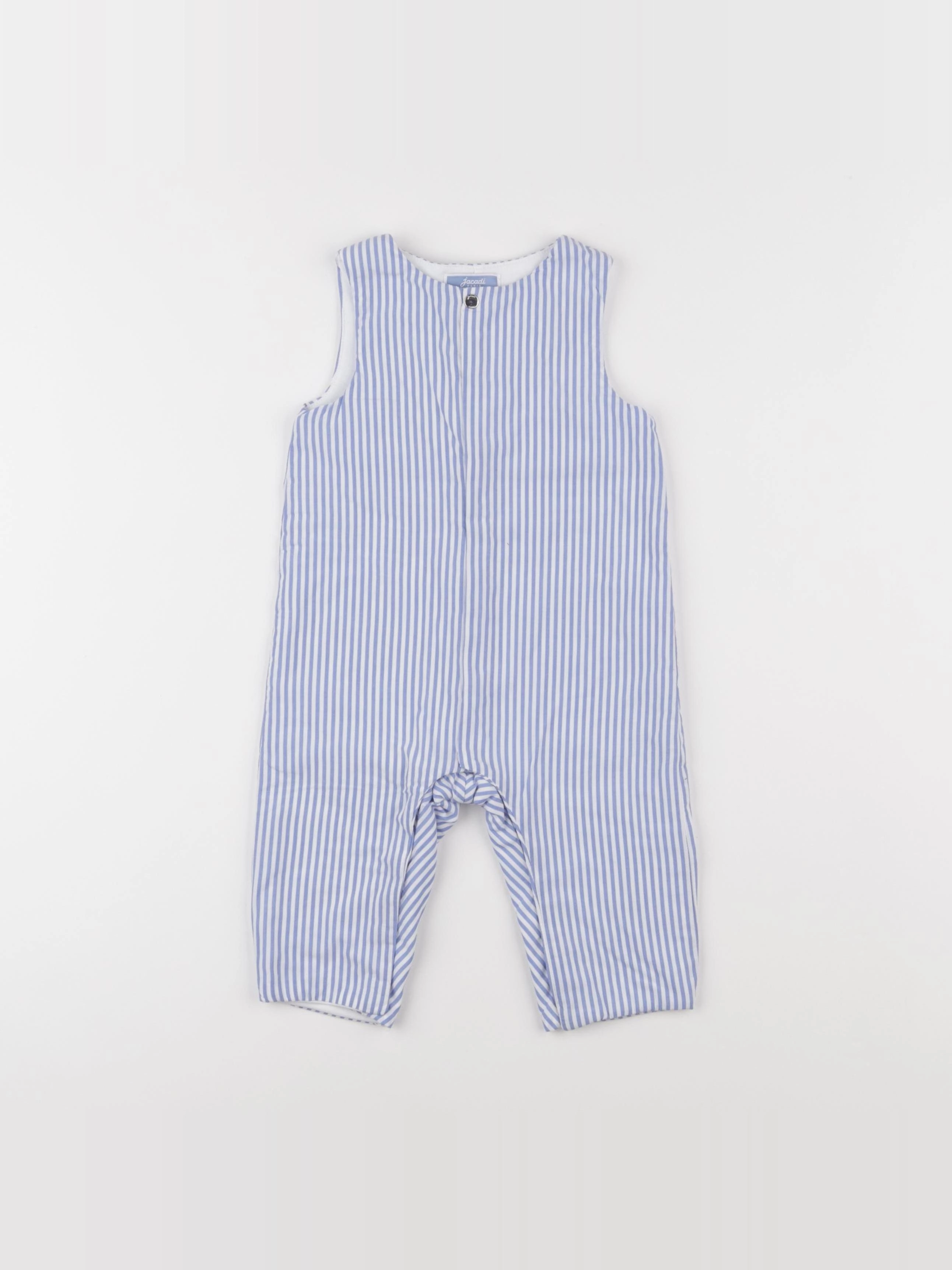 Jacadi - combinaison blanc, bleu - 12 mois