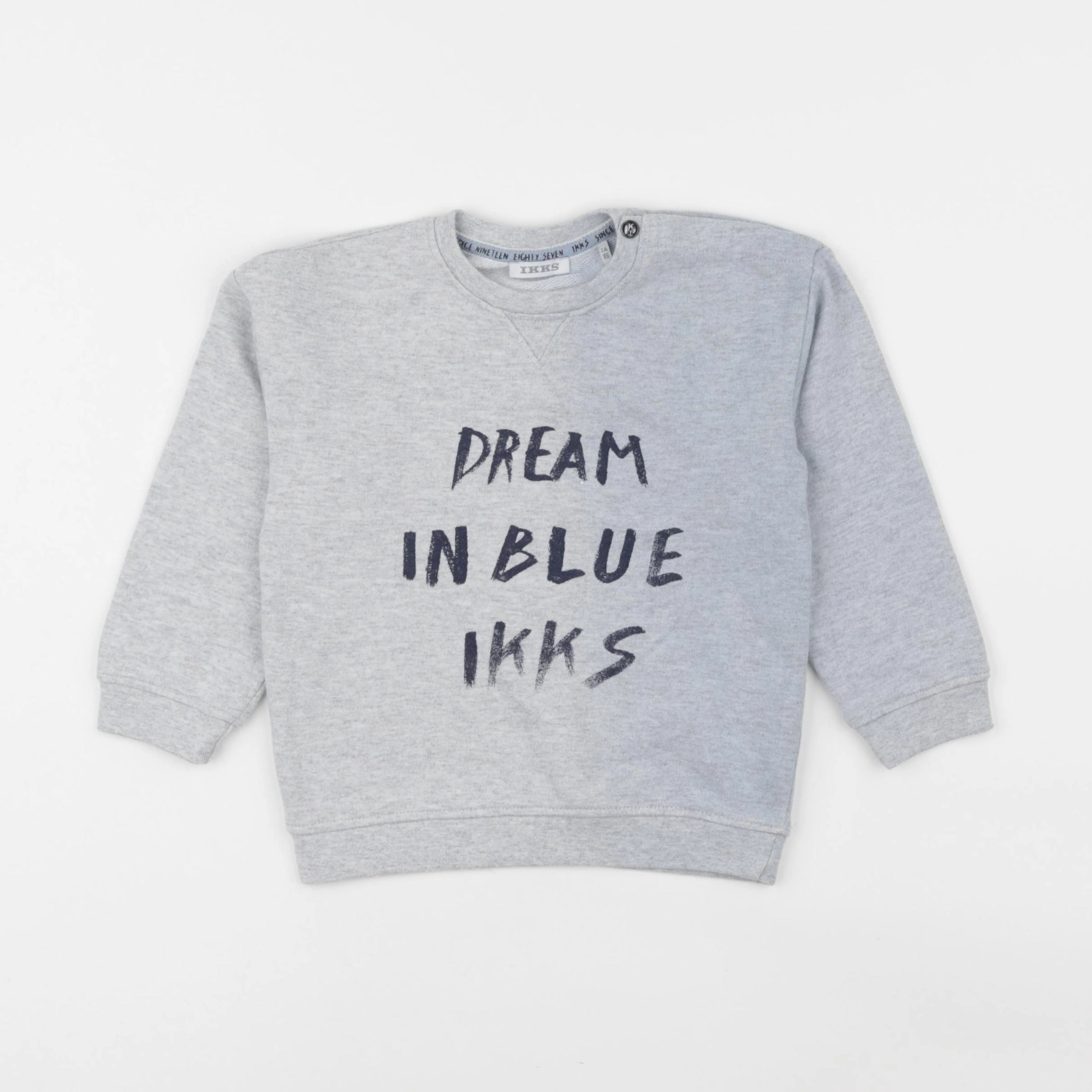 IKKS - sweat gris - 2 ans