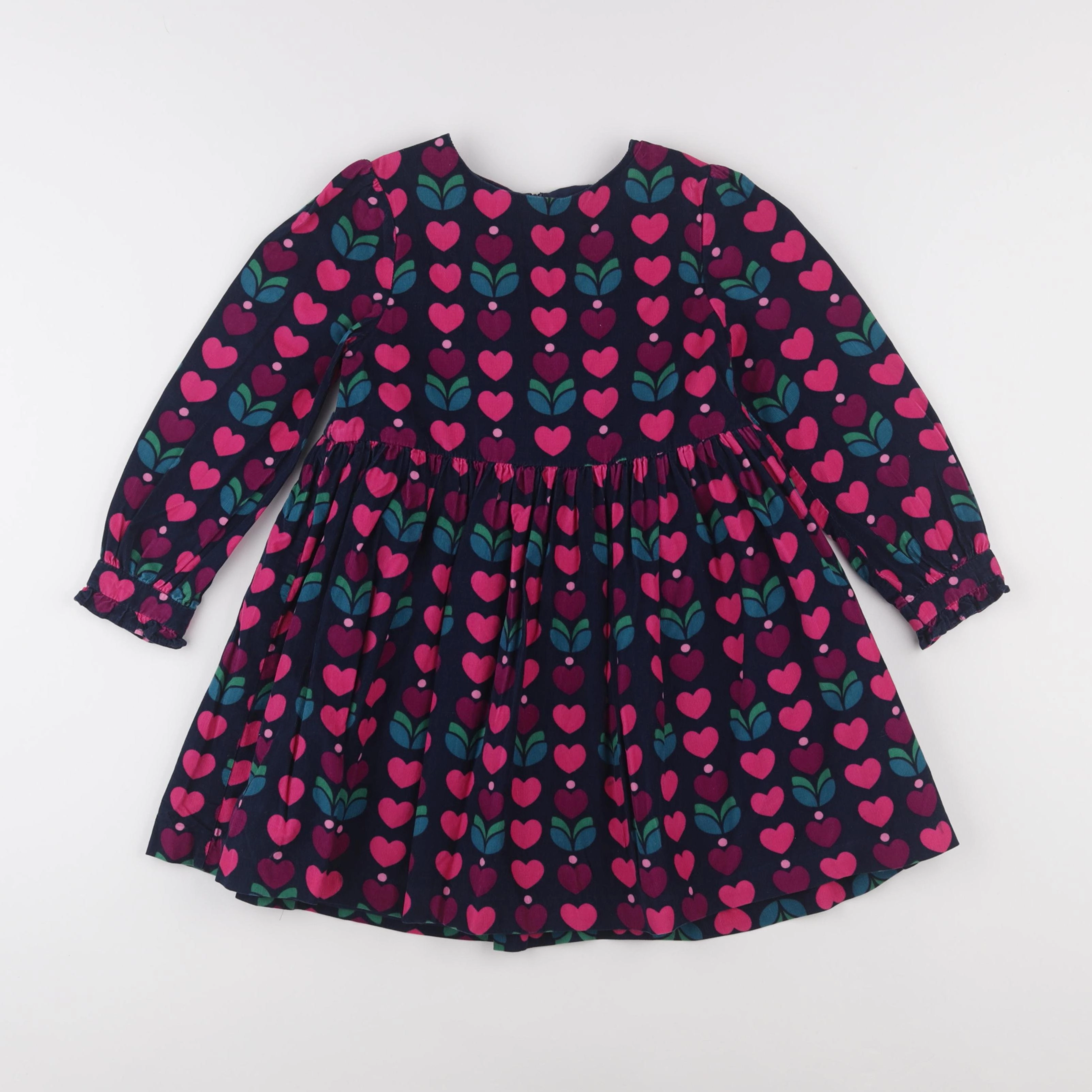 Jacadi - robe bleu, rose - 10 ans