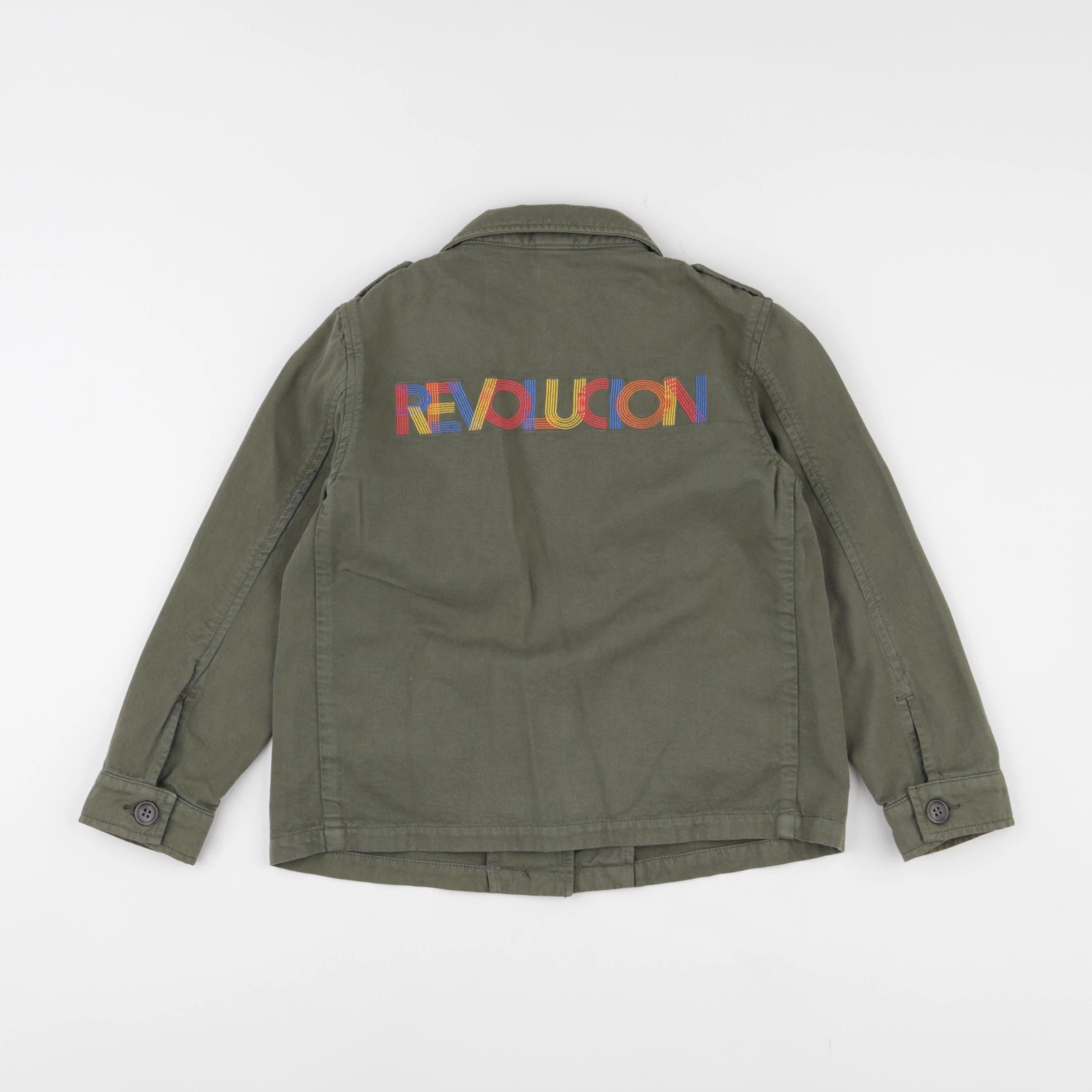 Bonton - veste vert - 8 ans