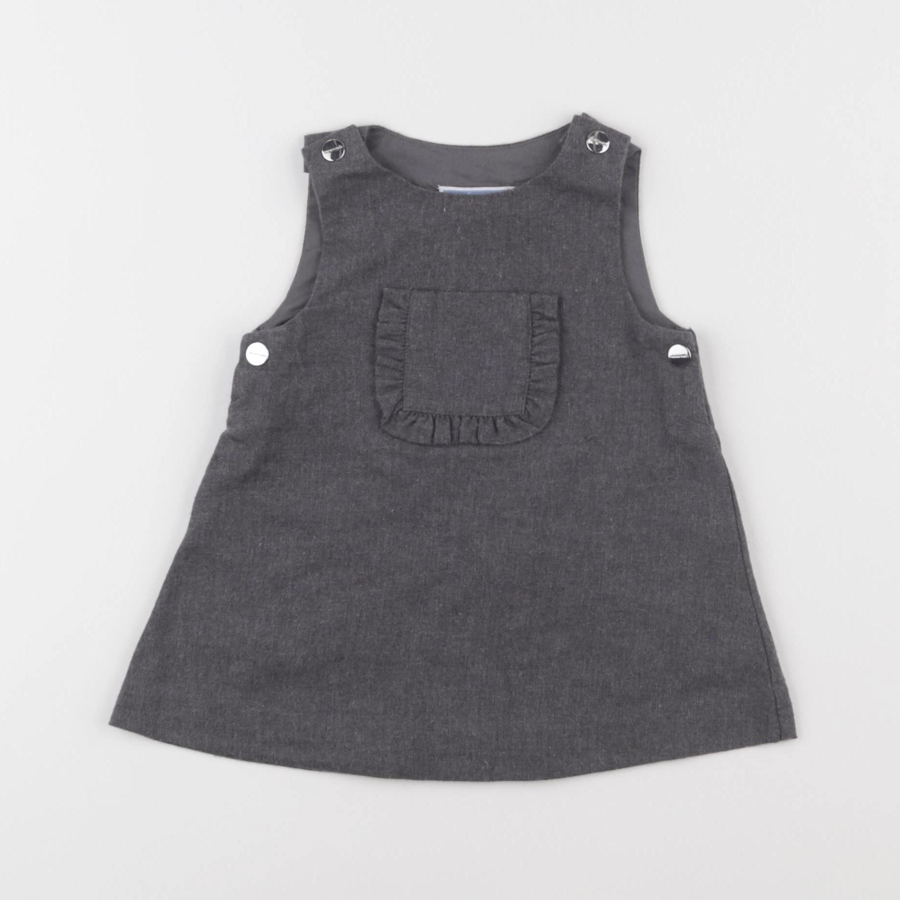 Jacadi - robe gris - 6 mois