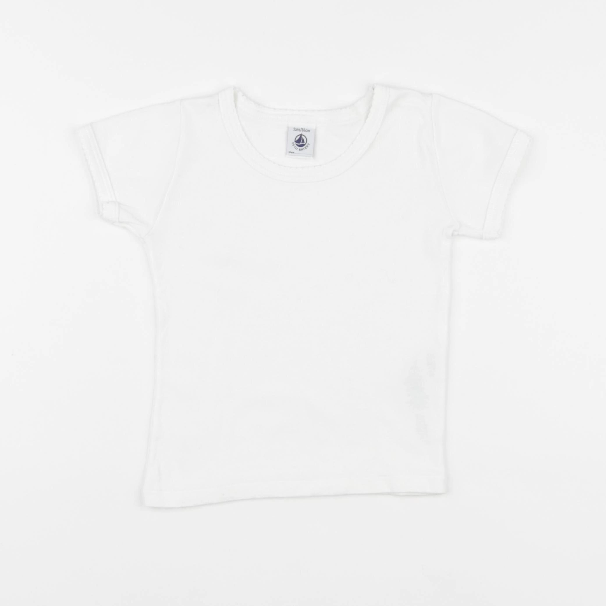 Petit Bateau - maillot de corps blanc - 2 ans