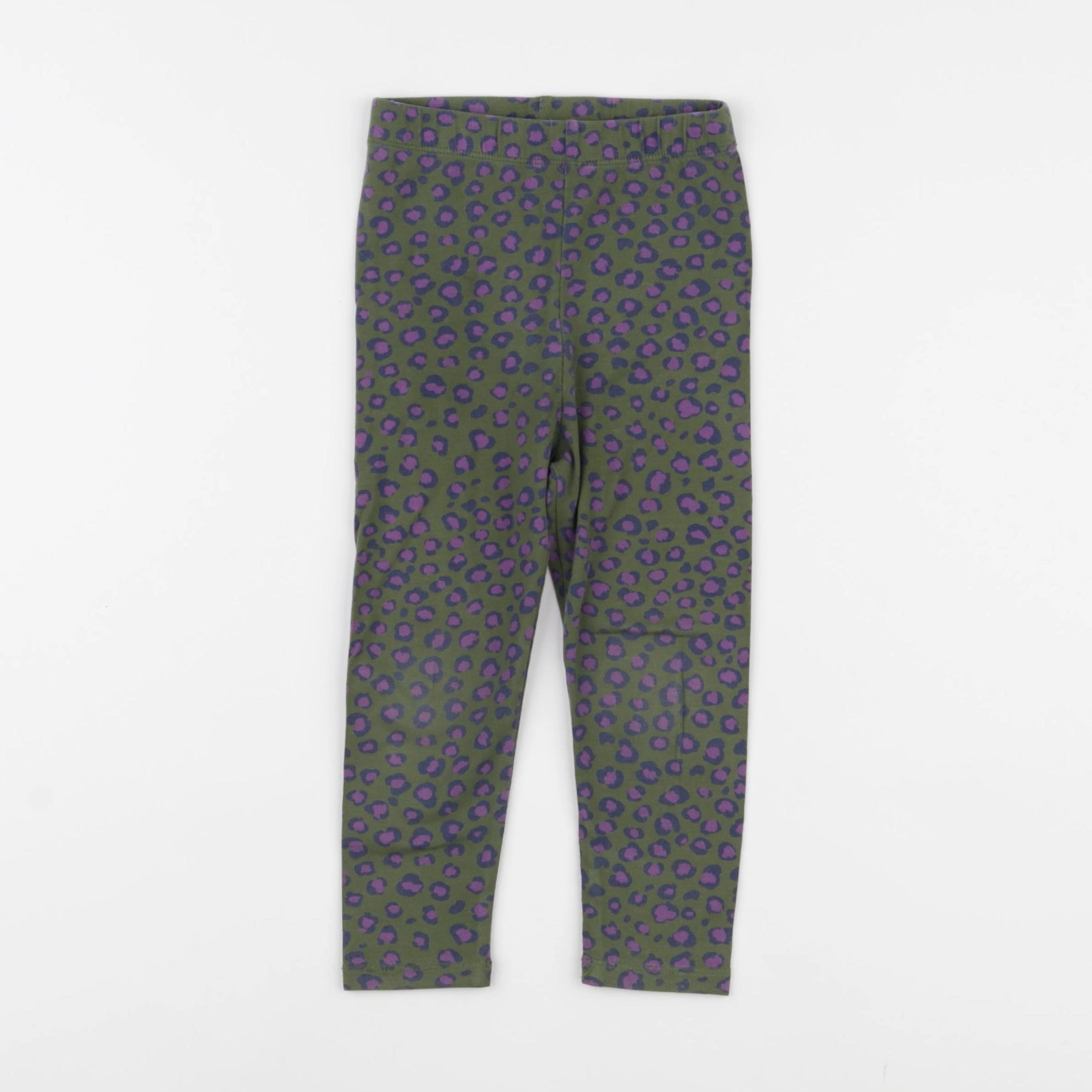 Frangin Frangine - legging vert - 2 ans