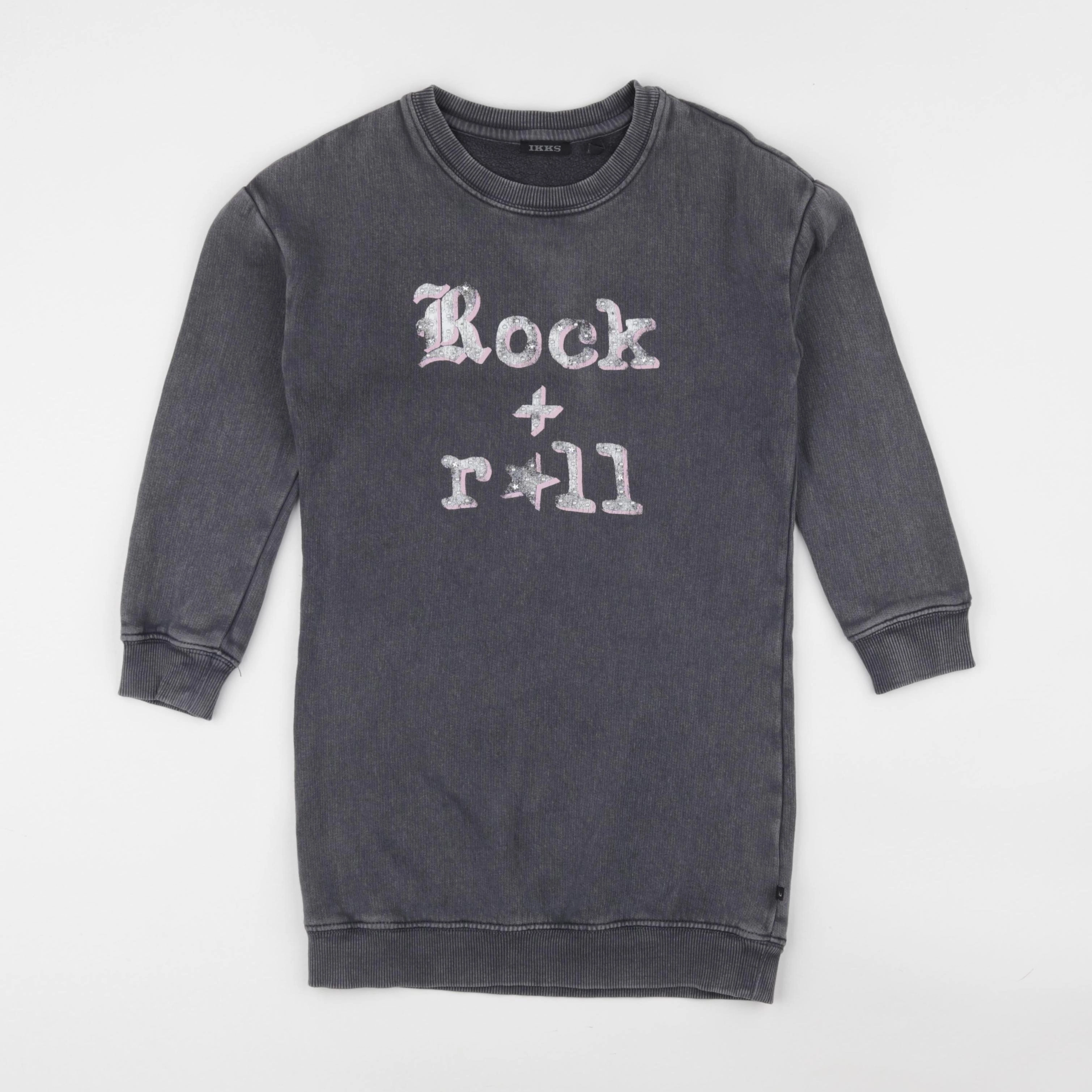 IKKS - robe gris - 6 ans