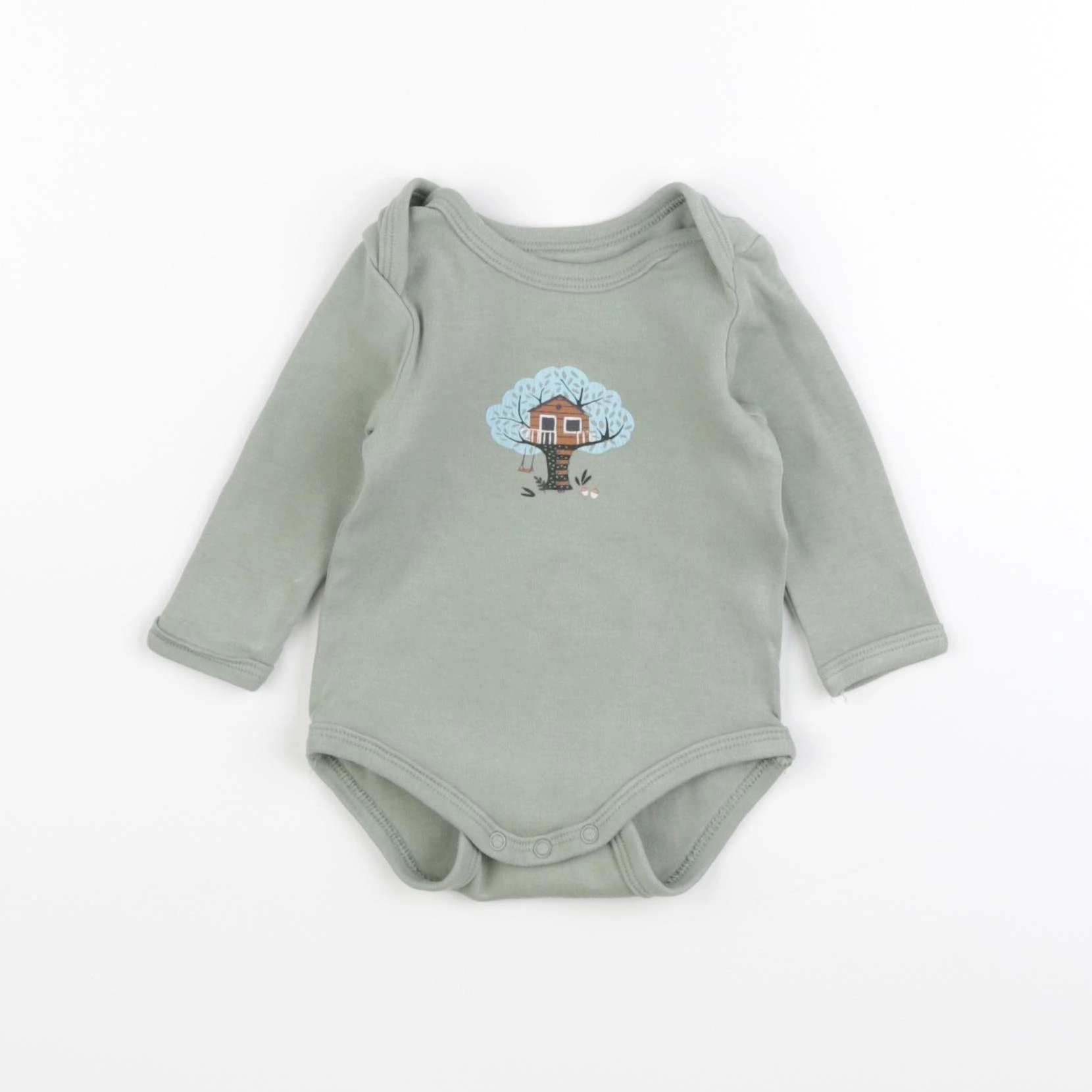 Vertbaudet - body vert - 3 mois