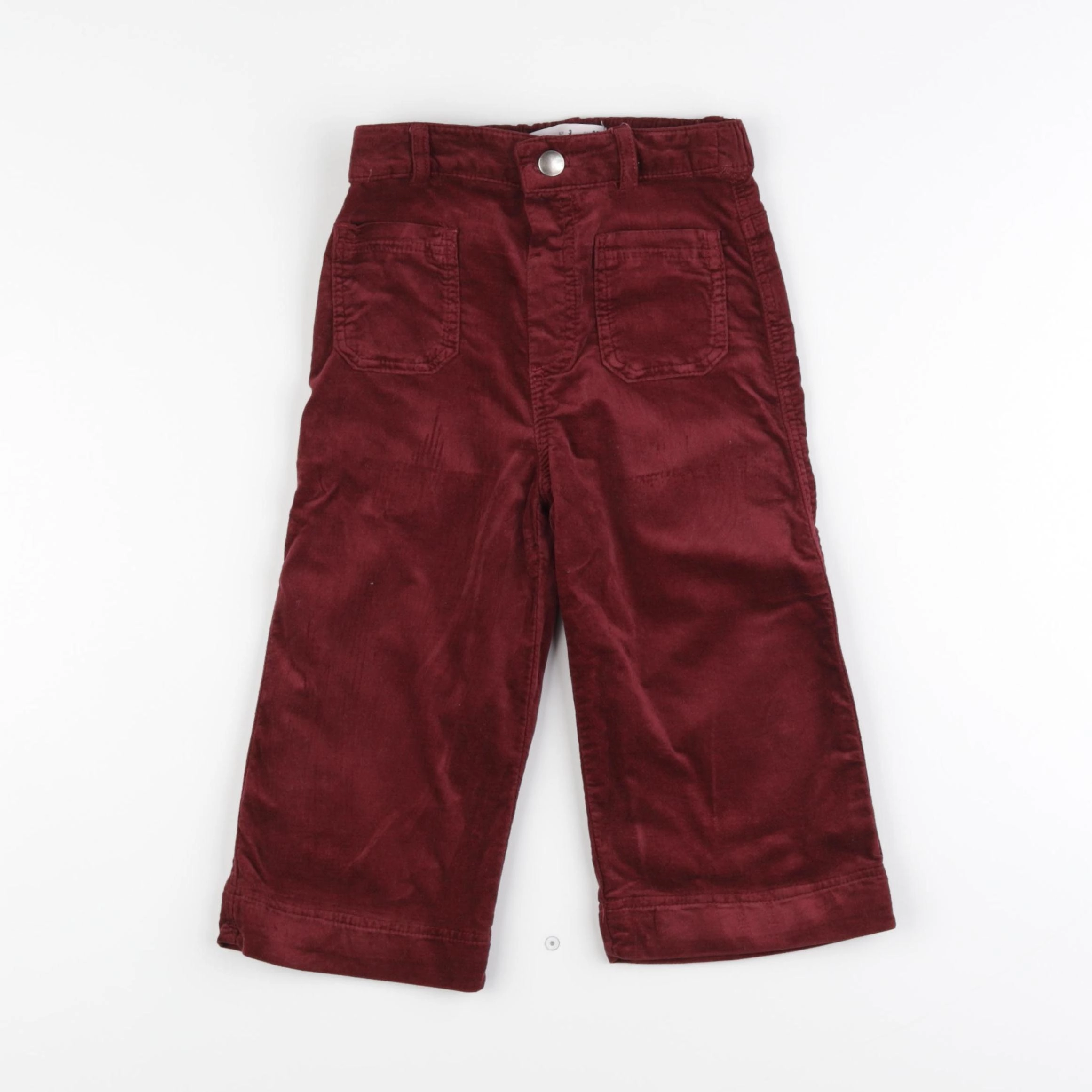 Zara - pantalon rouge - 3 ans