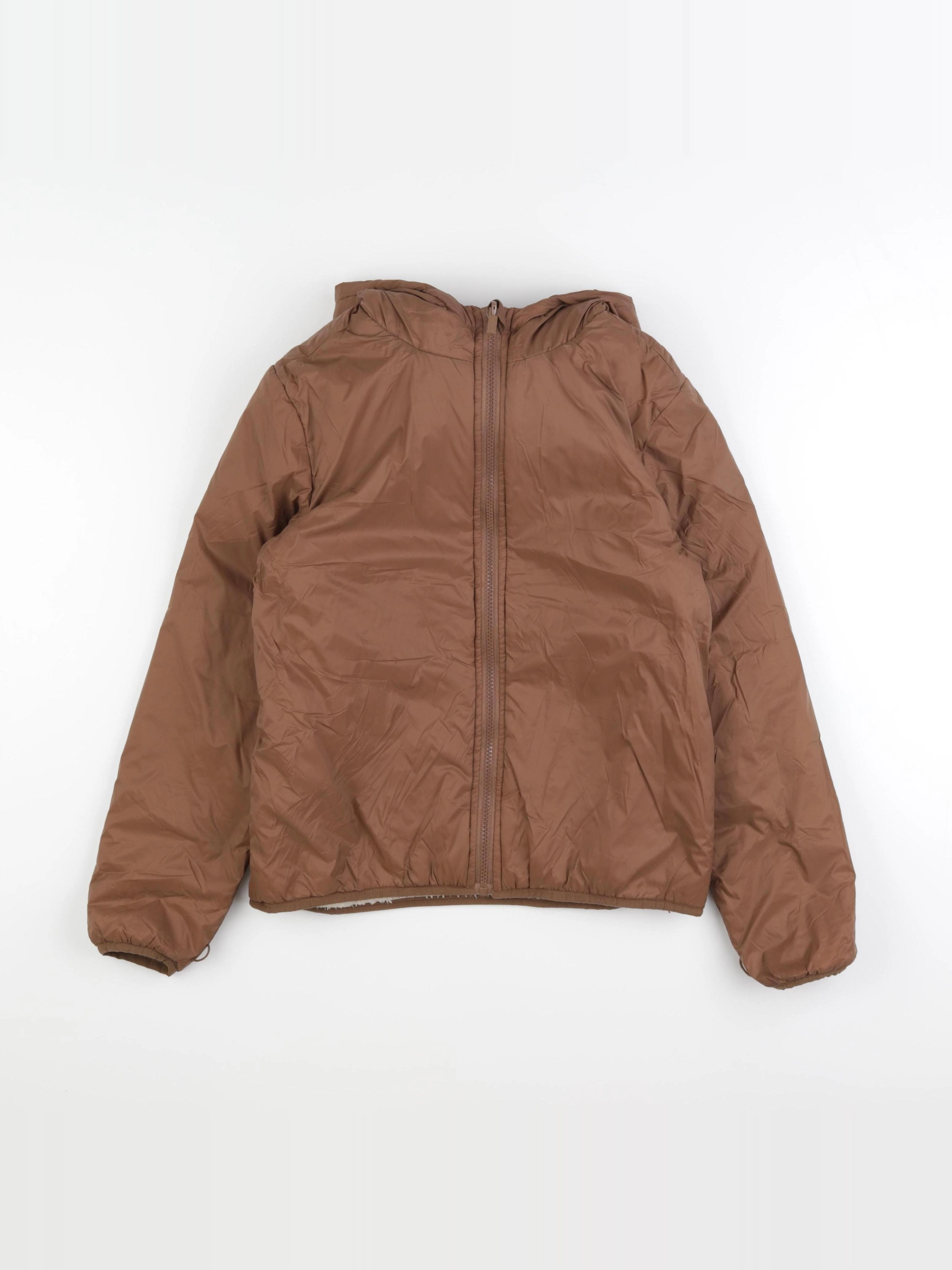 Vertbaudet - doudoune marron - 14 ans