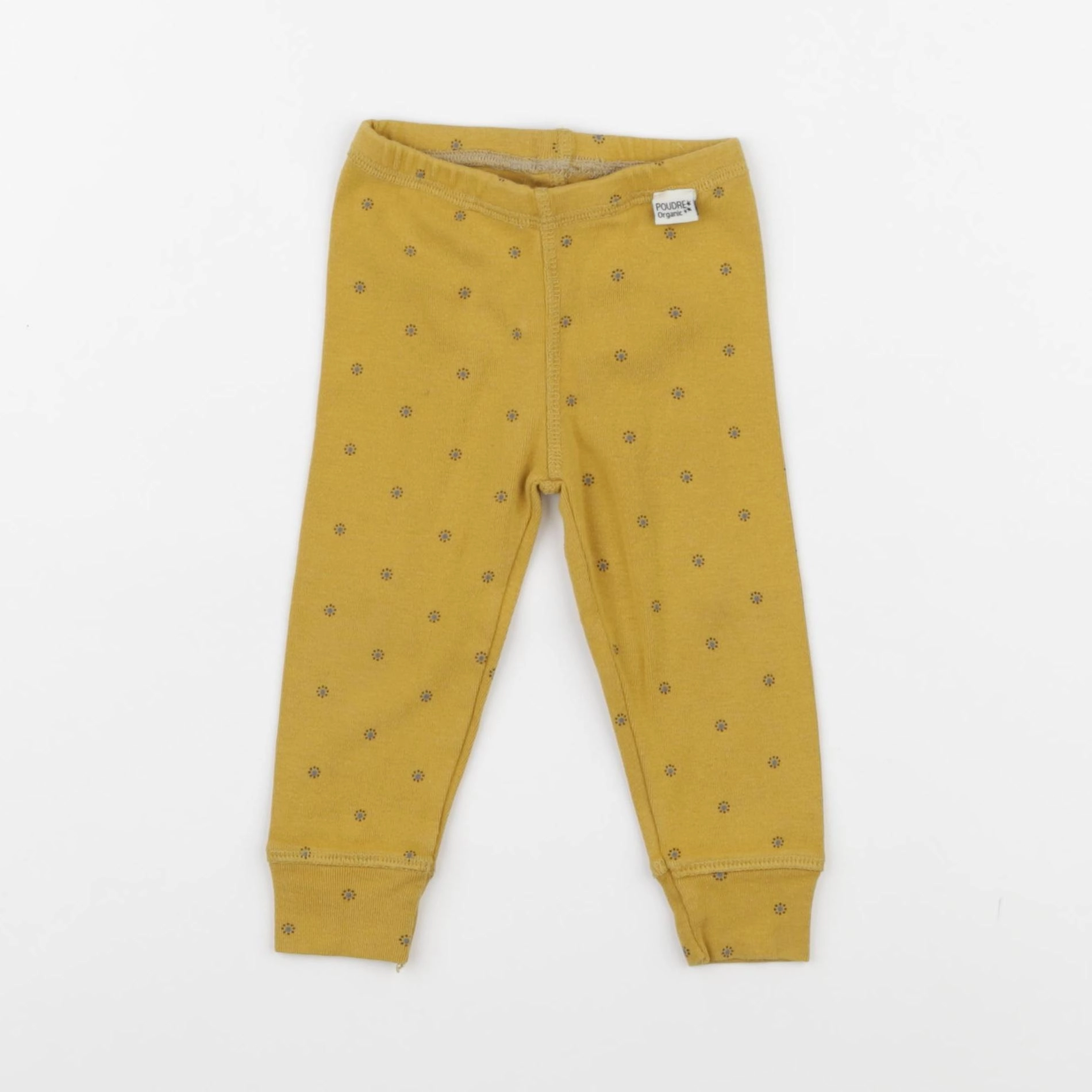 Poudre Organic - legging jaune - 9 mois