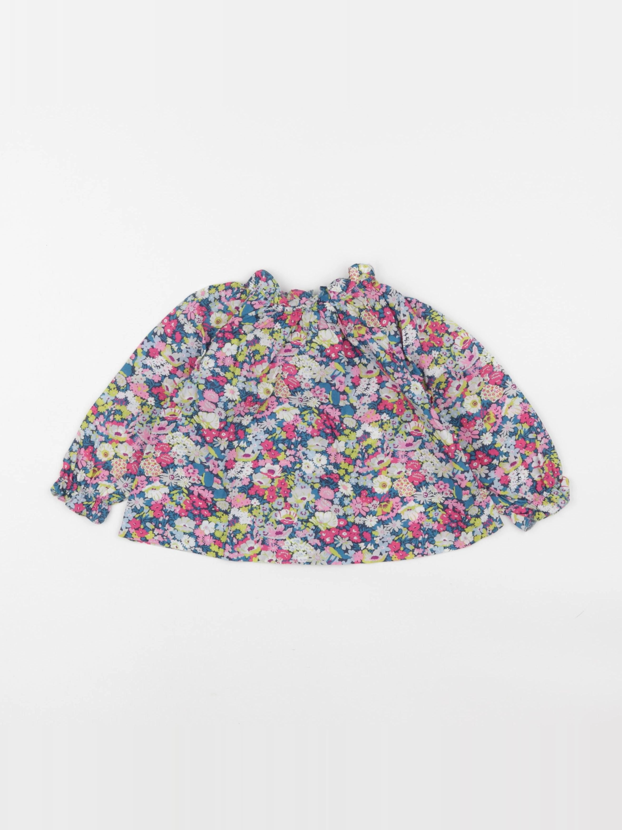 Jacadi - blouse liberty multicolore - 18 mois