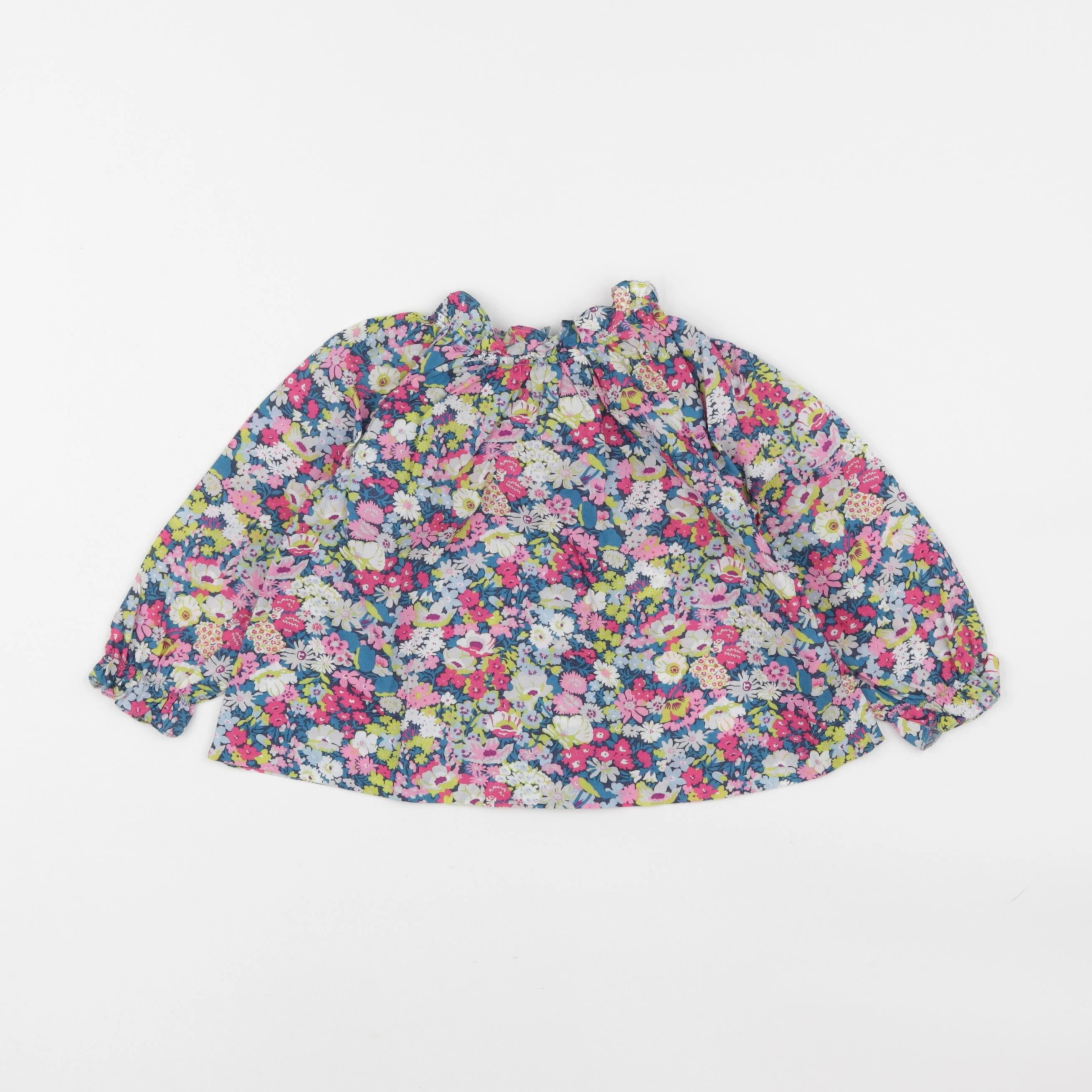 Jacadi - blouse liberty multicolore - 18 mois