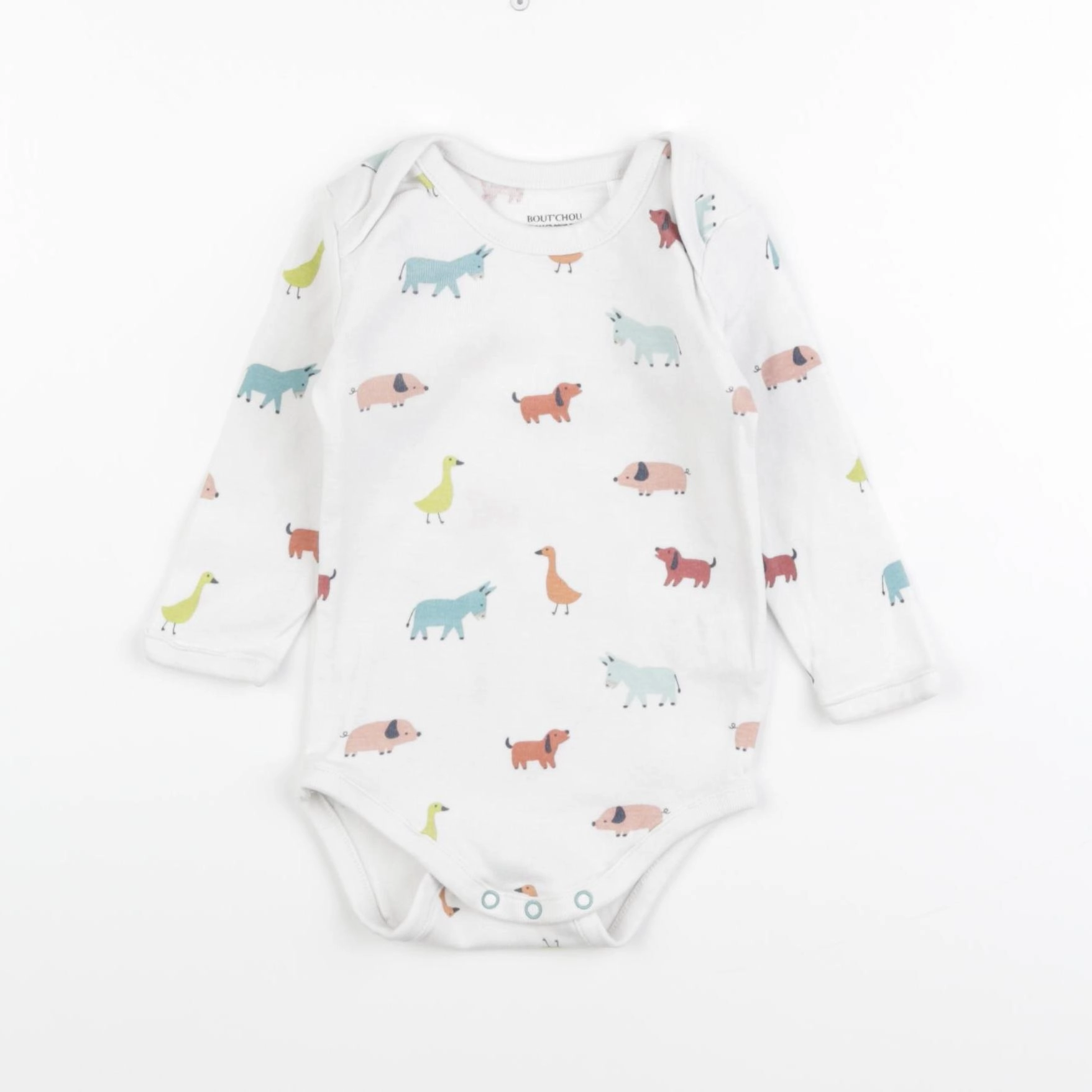 Boutchou - body blanc - 9 mois
