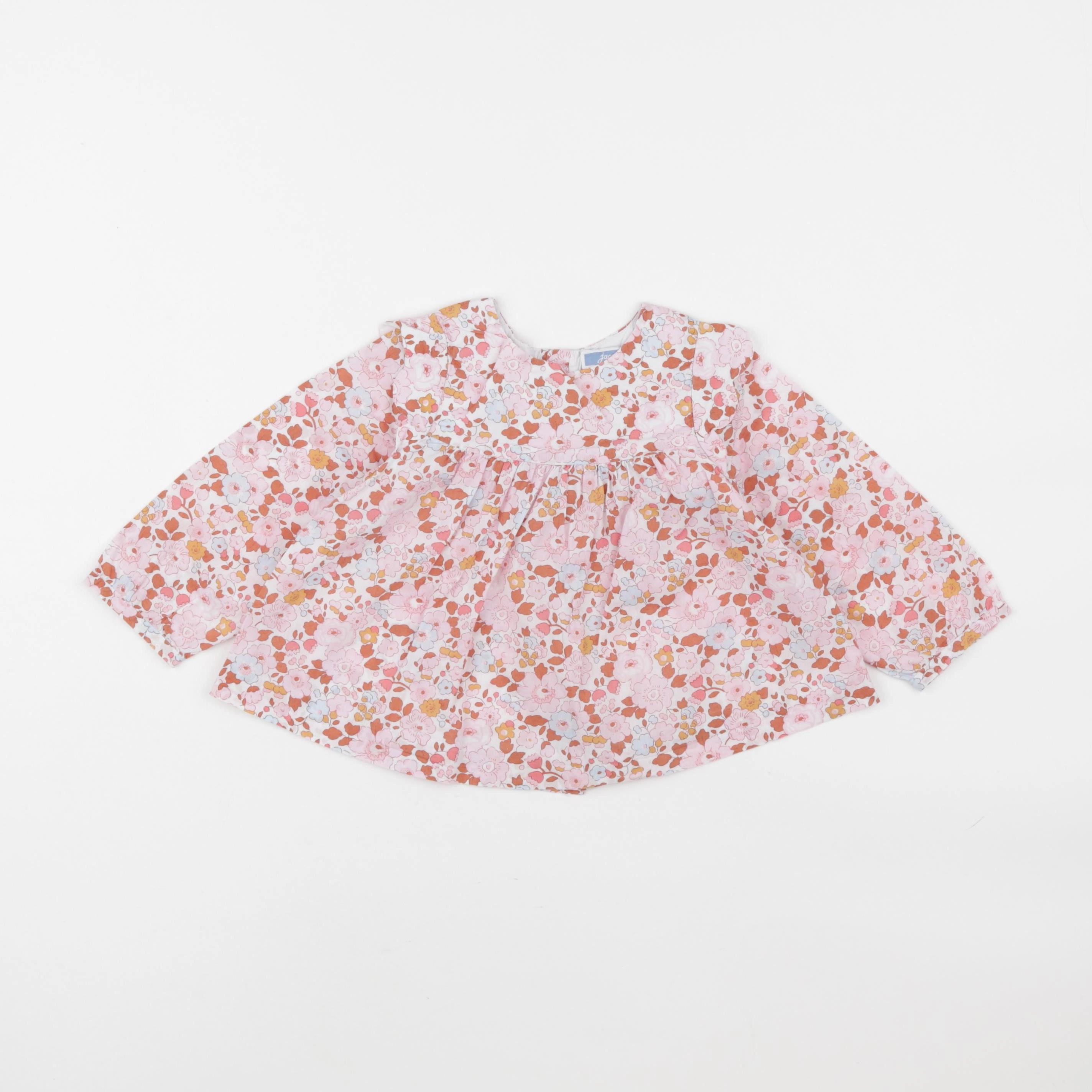 Jacadi - blouse liberty multicolore - 18 mois