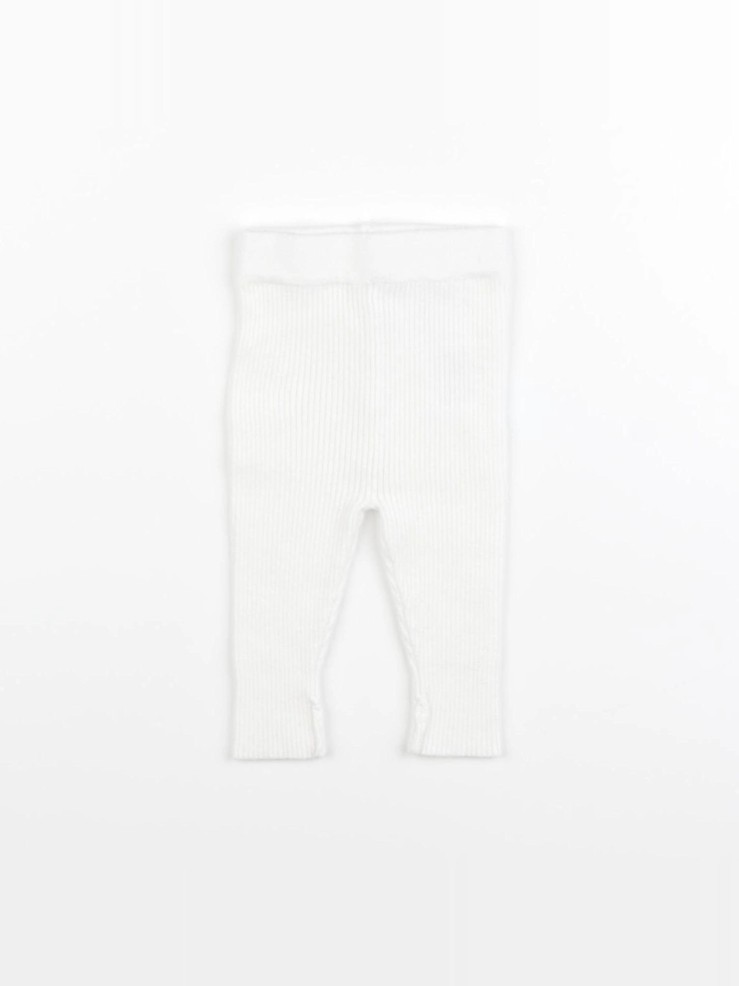 Vertbaudet - legging blanc - 1 mois