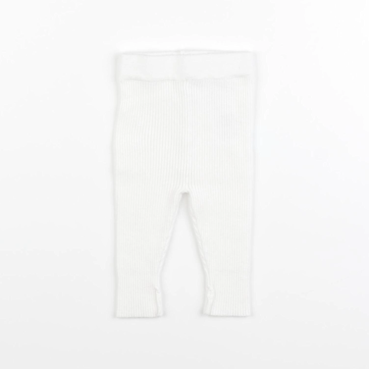 Vertbaudet - legging blanc - 1 mois