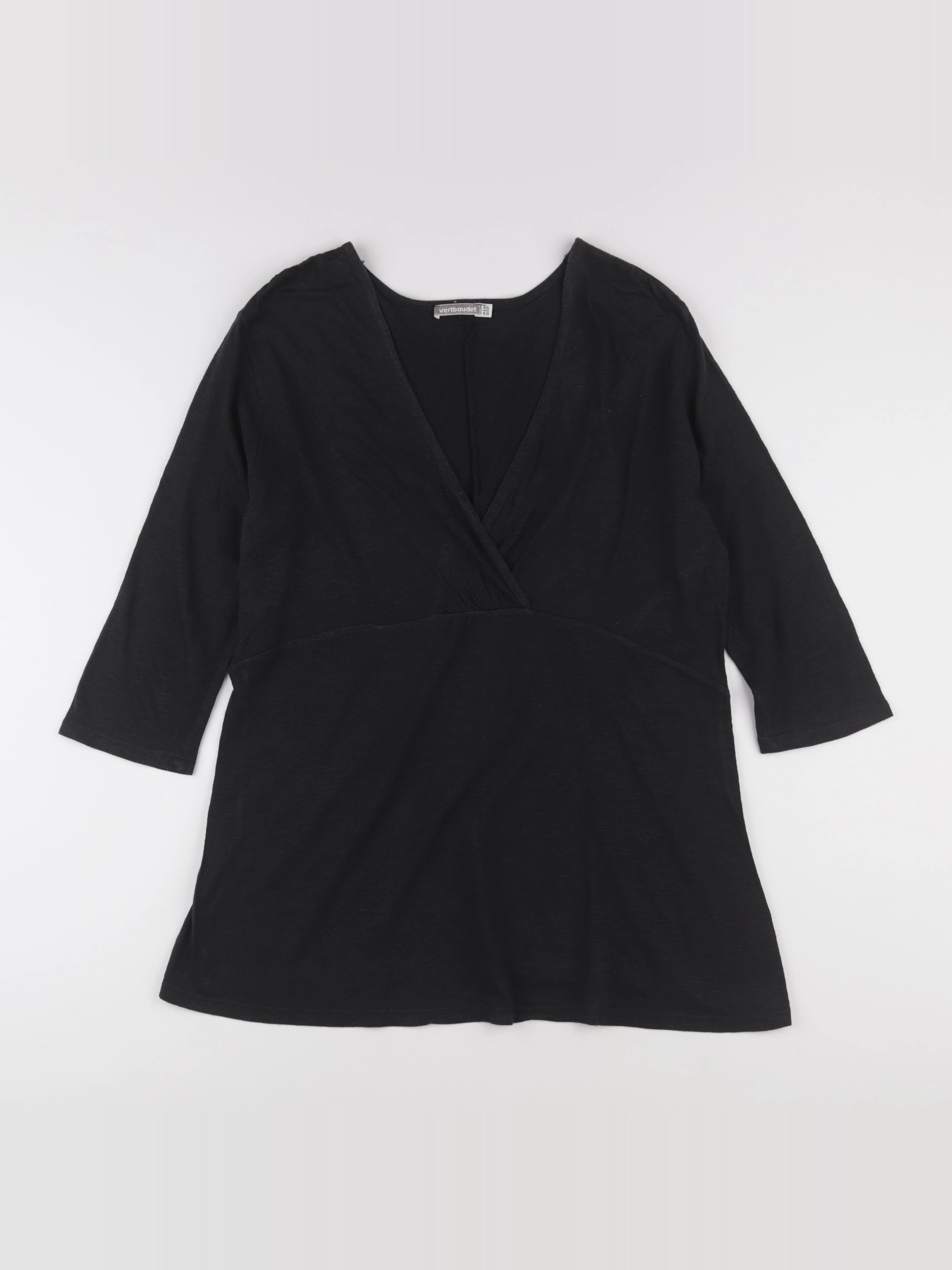 Vertbaudet - tee-shirt allaitement, grossesse noir - 46 à 48