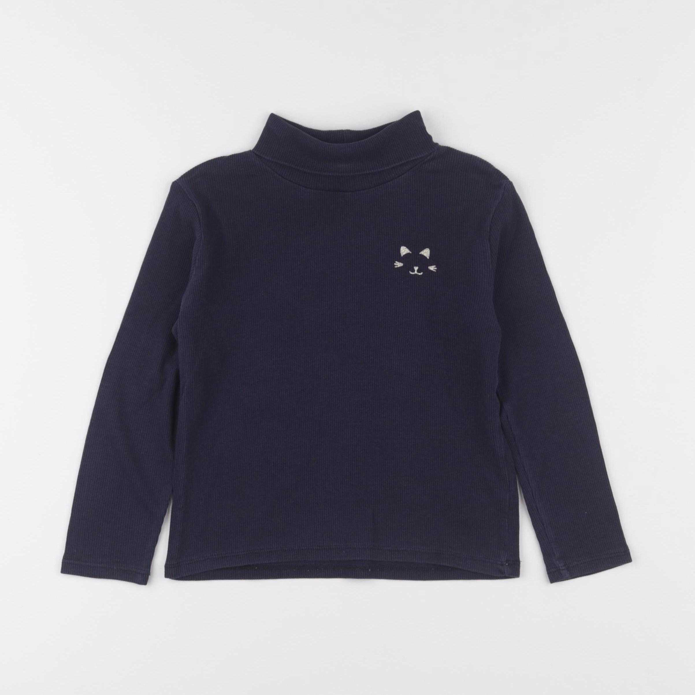 Vertbaudet - sous-pull bleu - 6 ans