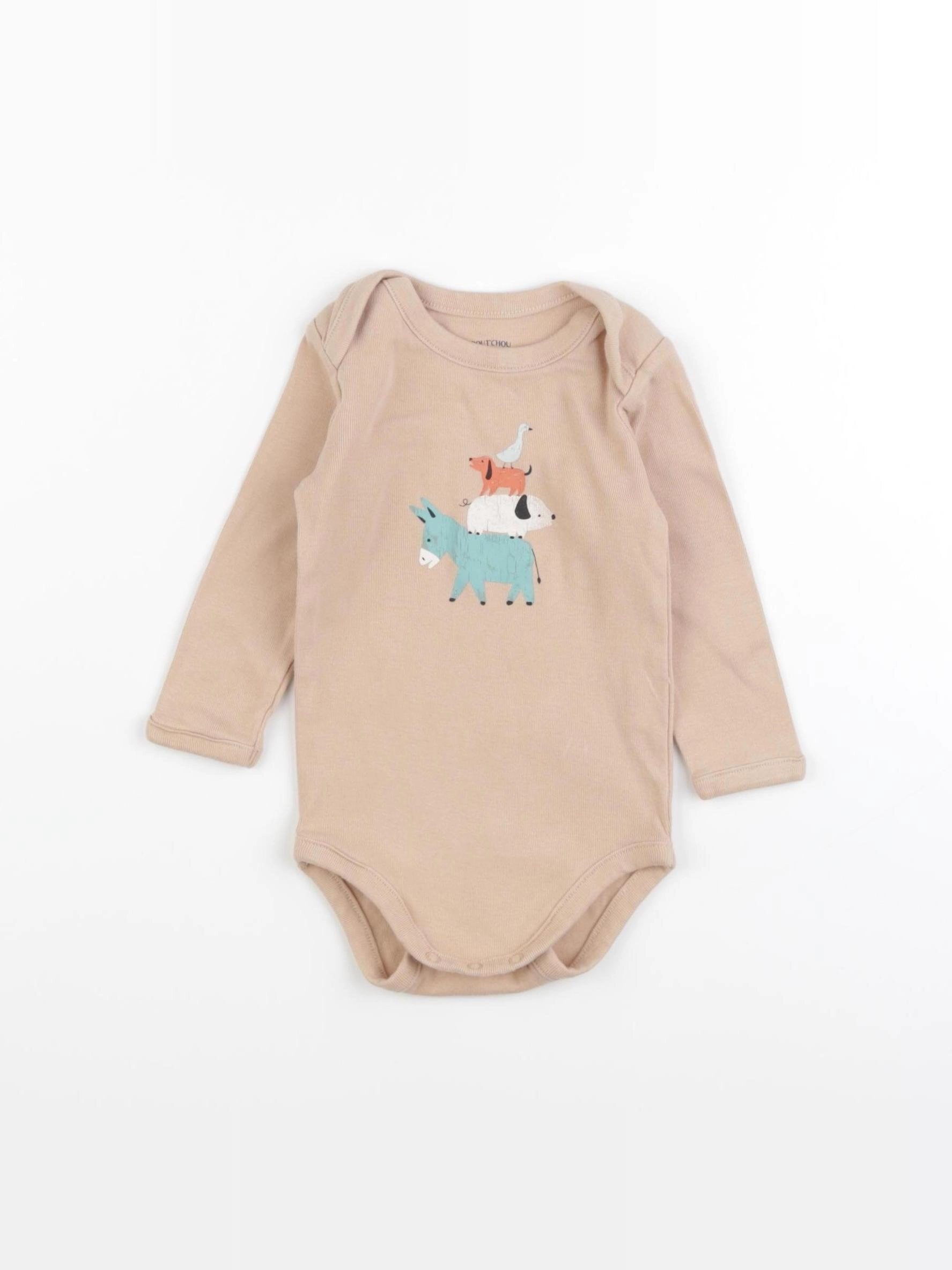 Boutchou - body marron - 9 mois