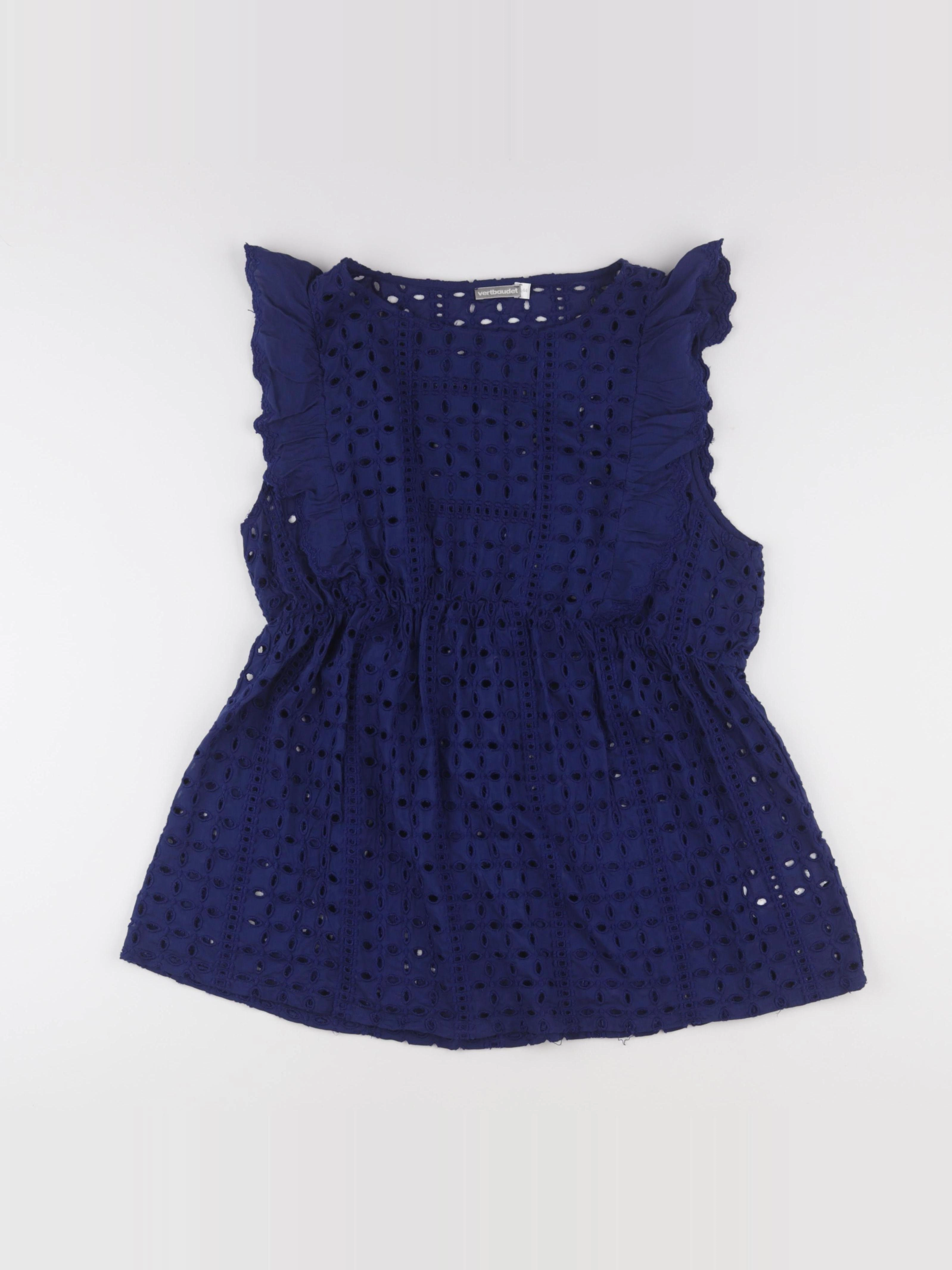 Vertbaudet - blouse grossesse bleu - 44