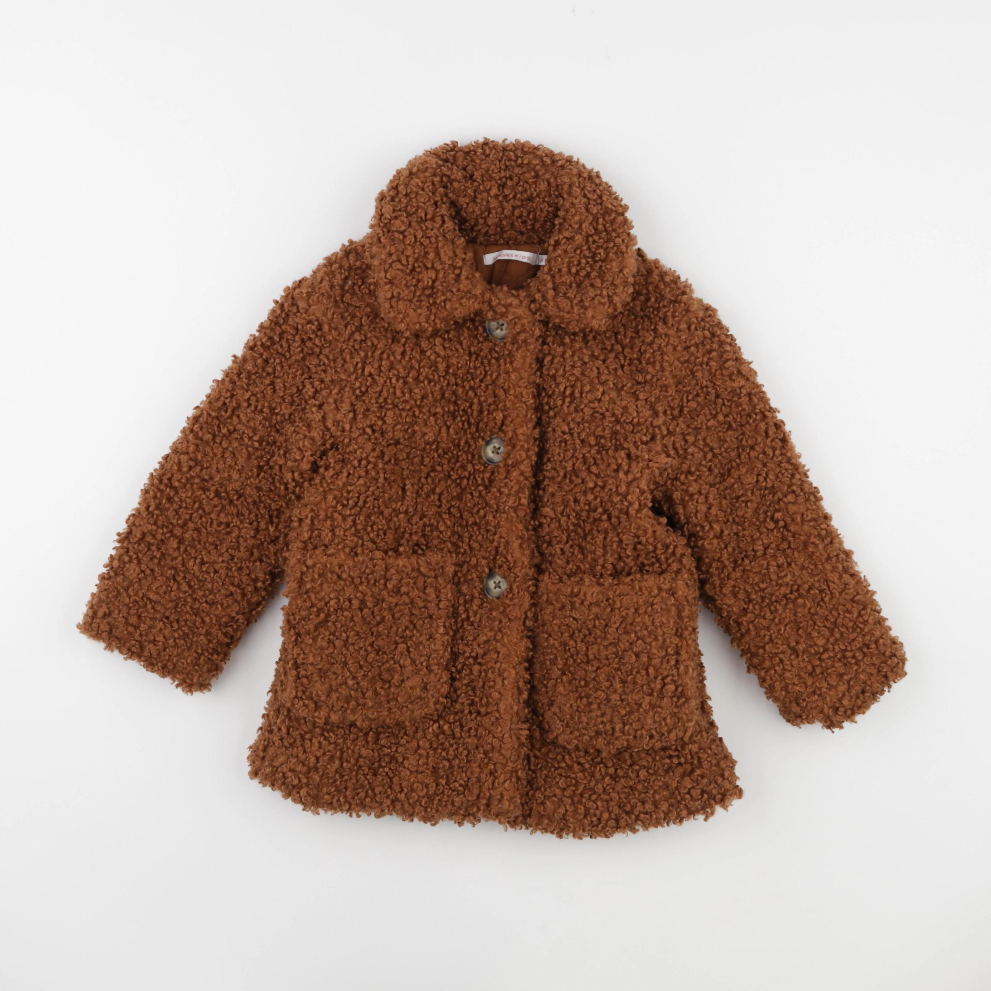 Monoprix - veste marron - 3 ans