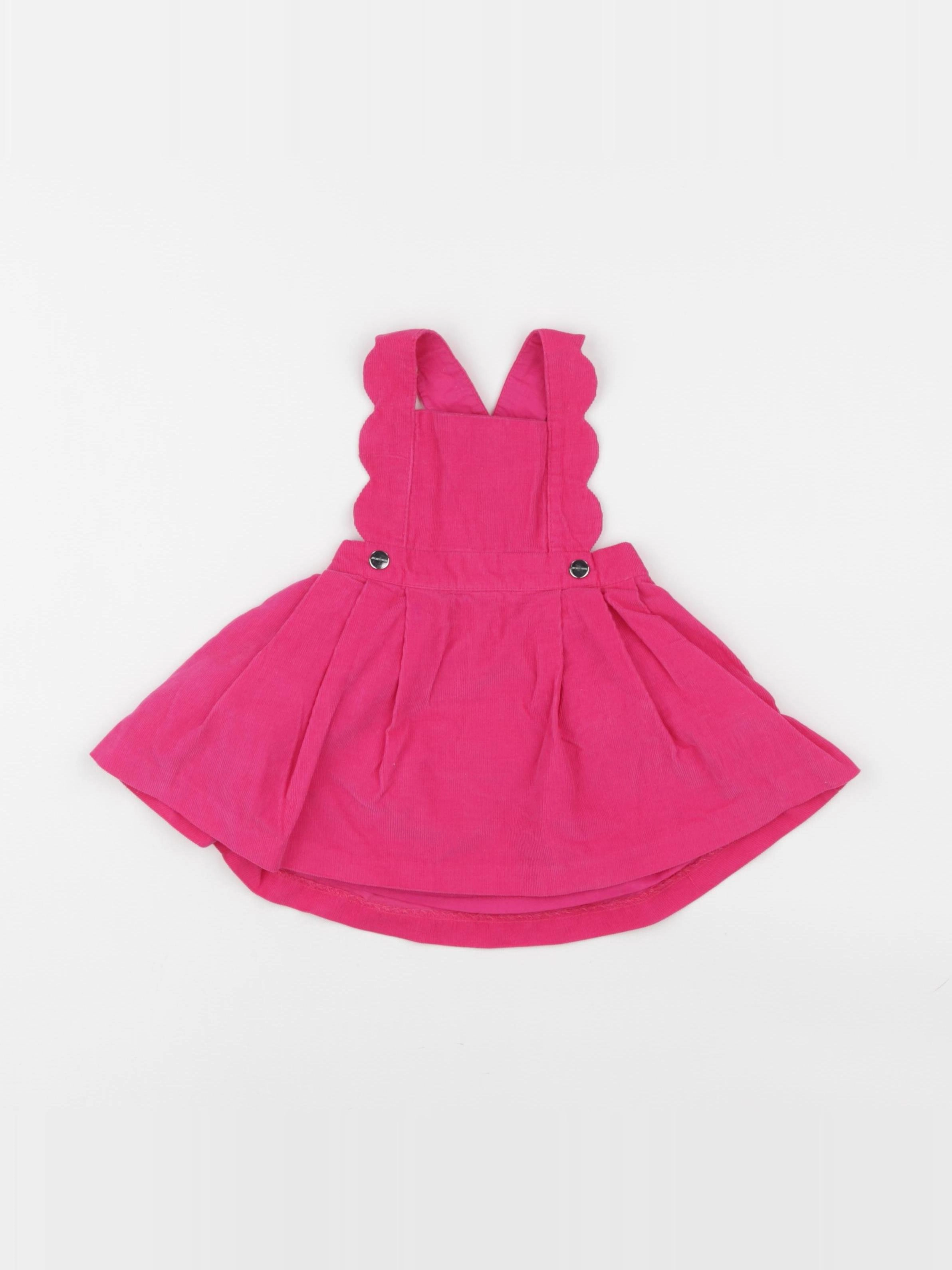 Jacadi - robe rose - 12 mois