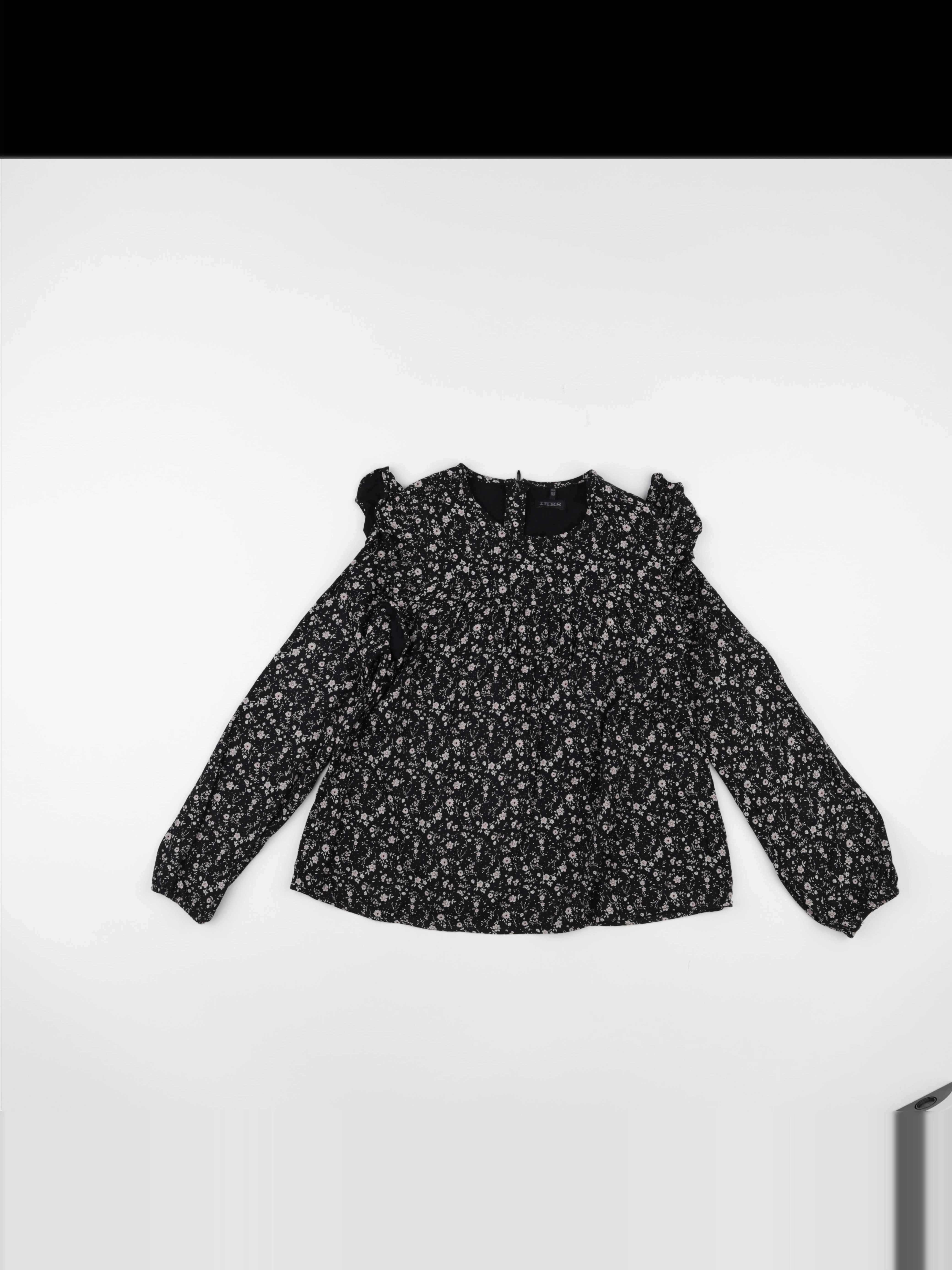 IKKS - blouse noir - 10 ans