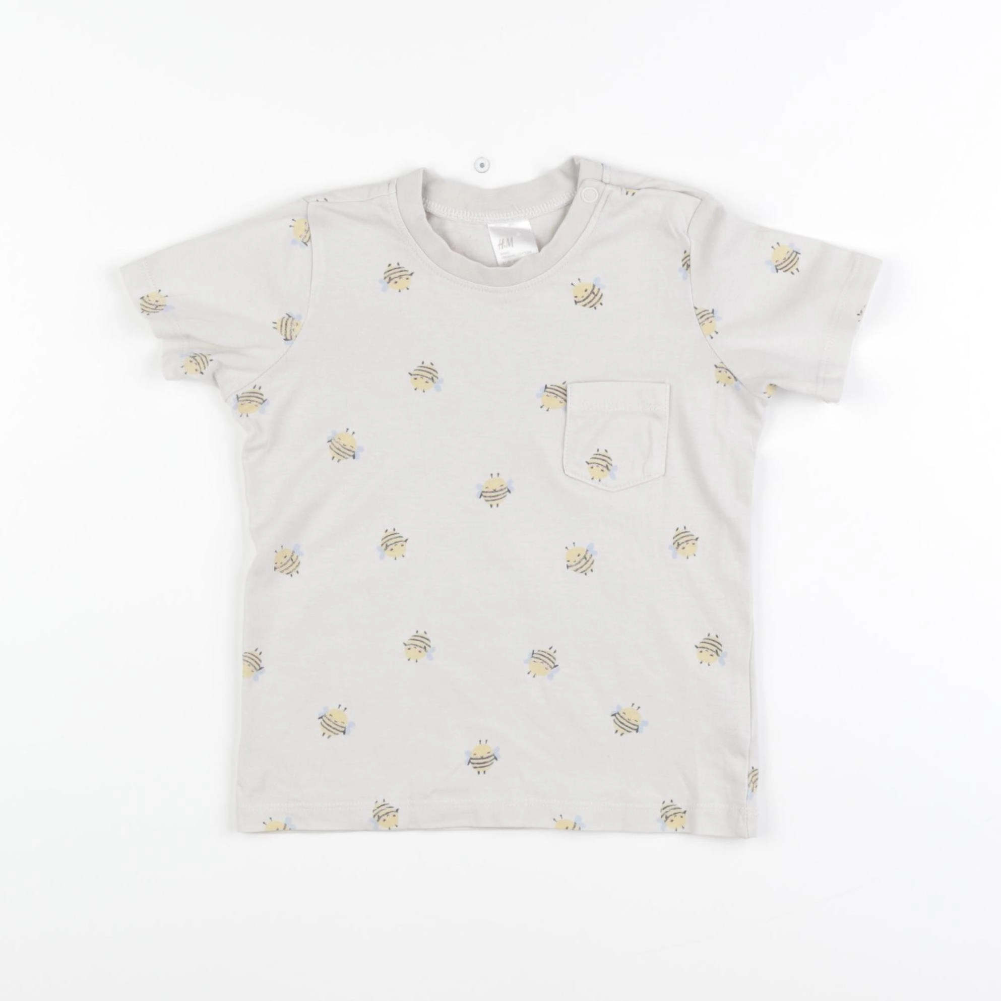 H&M - tee-shirt gris - 18 mois
