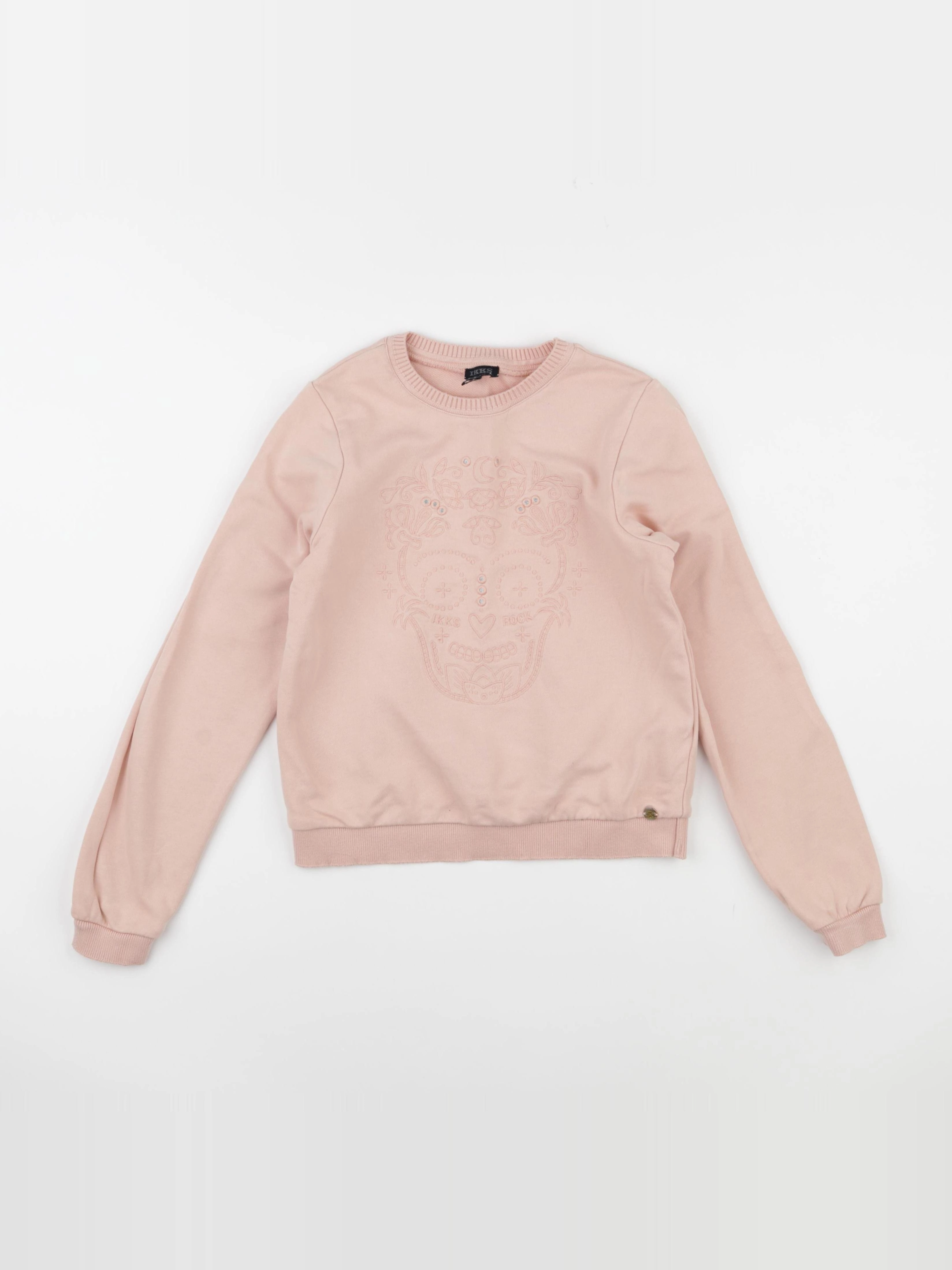IKKS - sweat rose - 10 ans