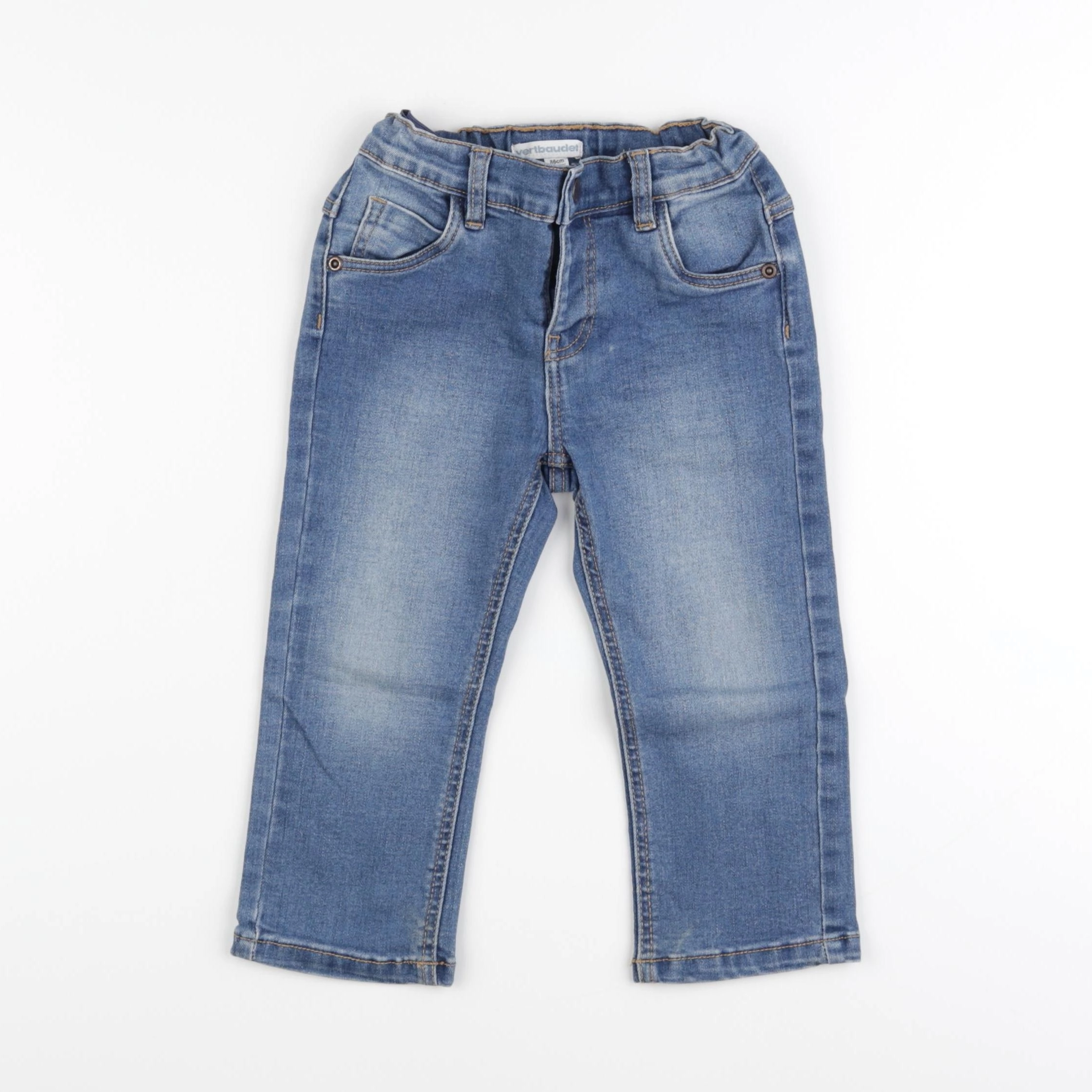 Vertbaudet - jean bleu - 2 ans