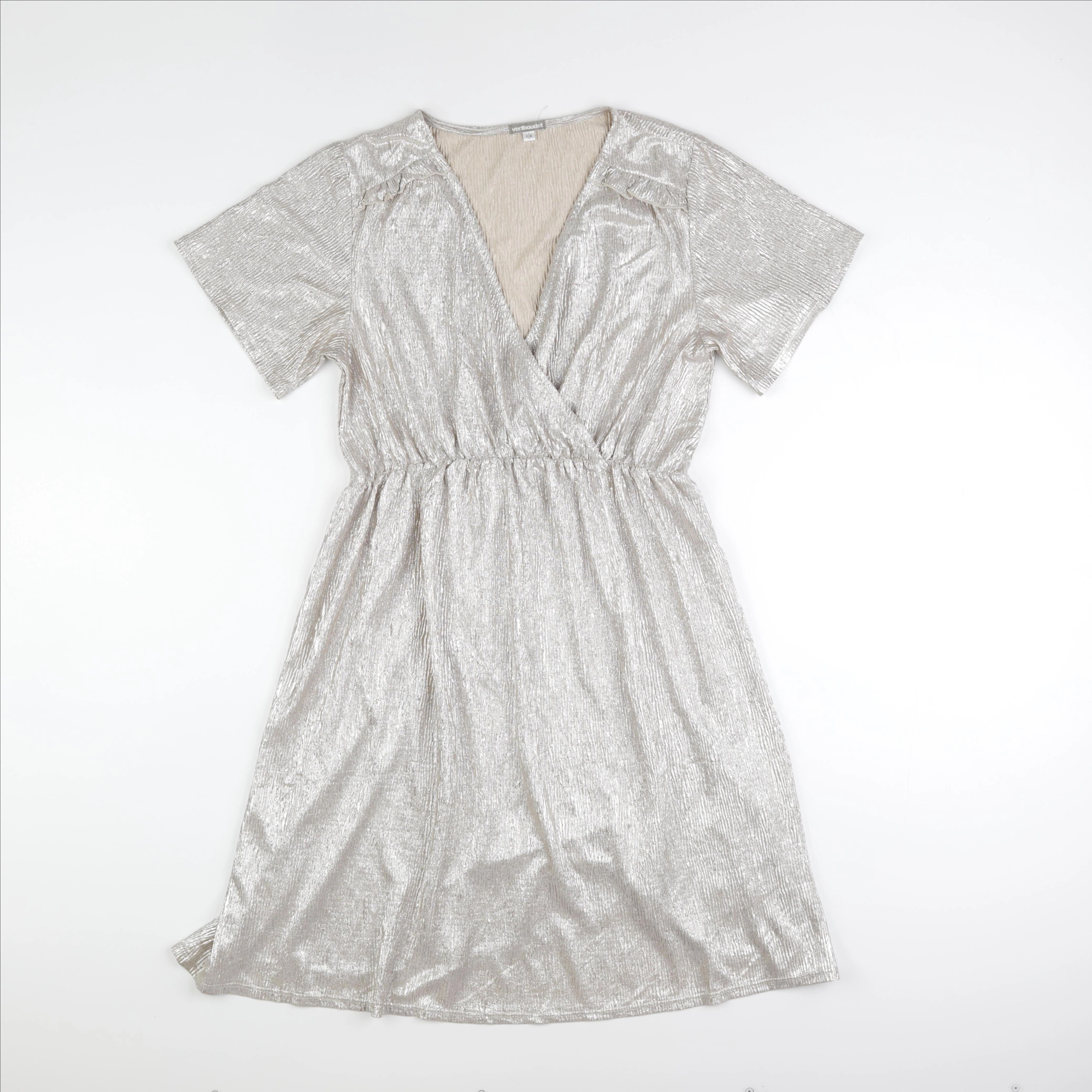 Vertbaudet - robe grossesse, allaitement gris - 38 à 40