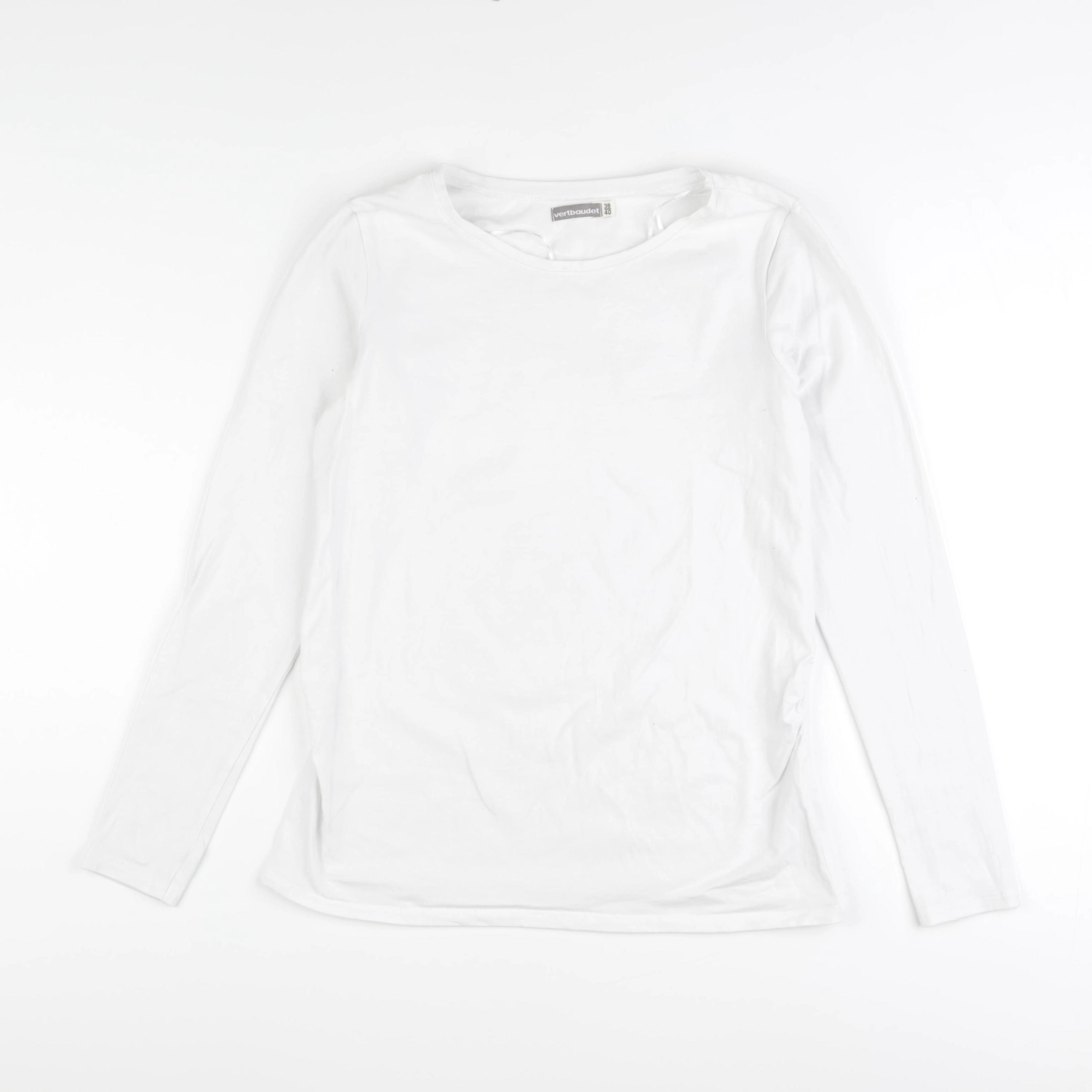 Vertbaudet - tee-shirt grossesse blanc - 38 à 40