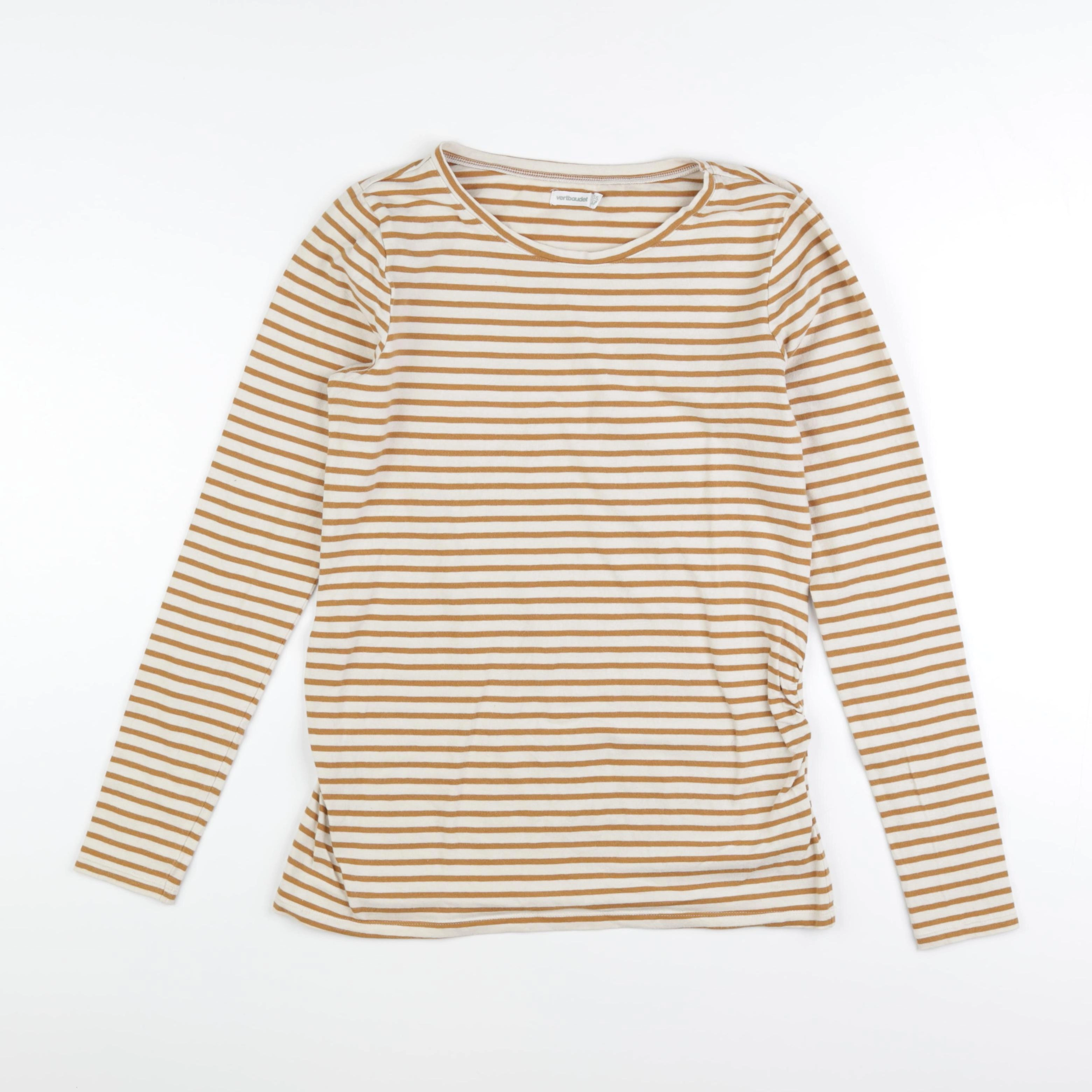 Vertbaudet - tee-shirt grossesse marron - 38 à 40