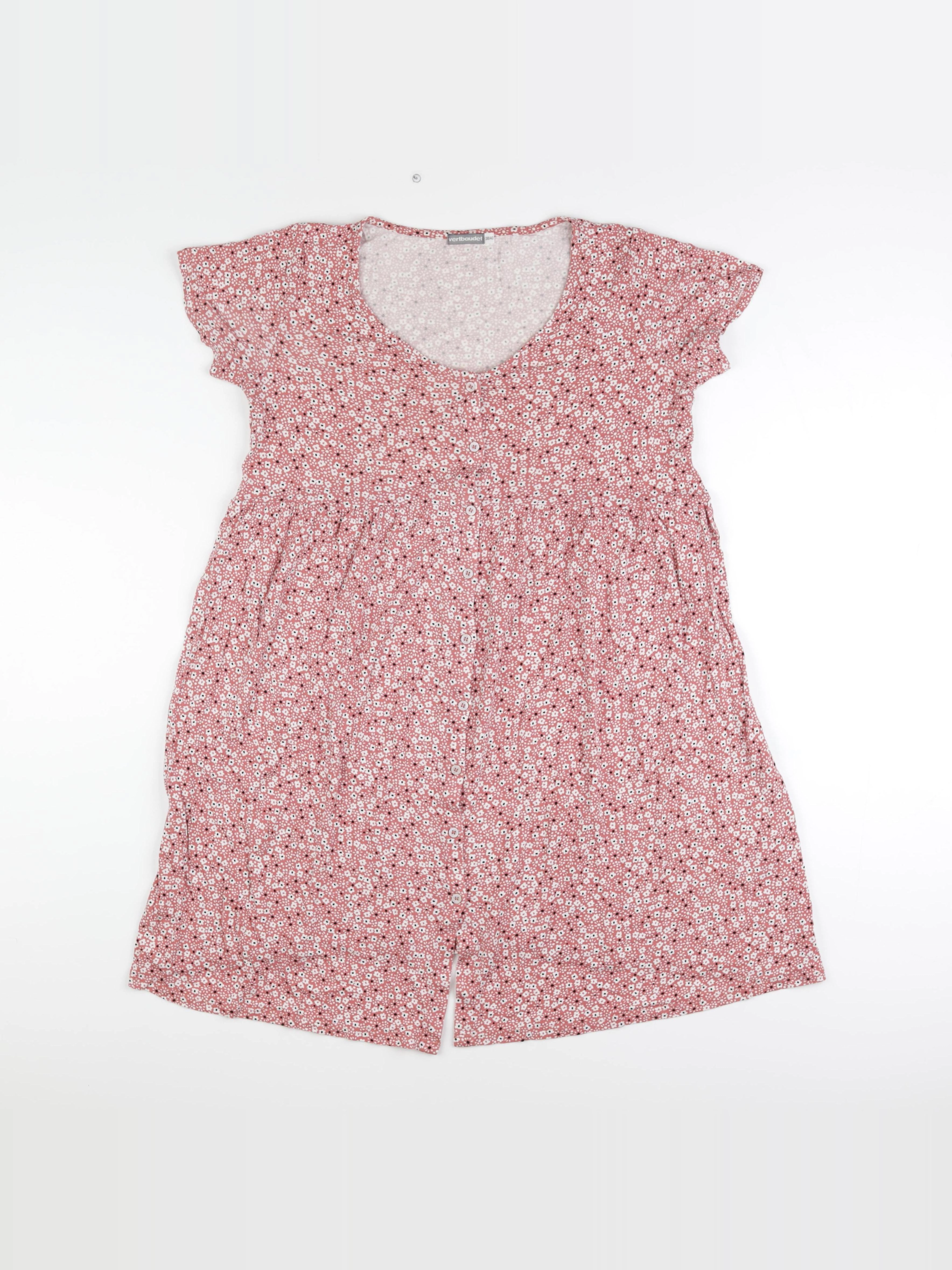 Vertbaudet - robe grossesse rose - 38 à 40