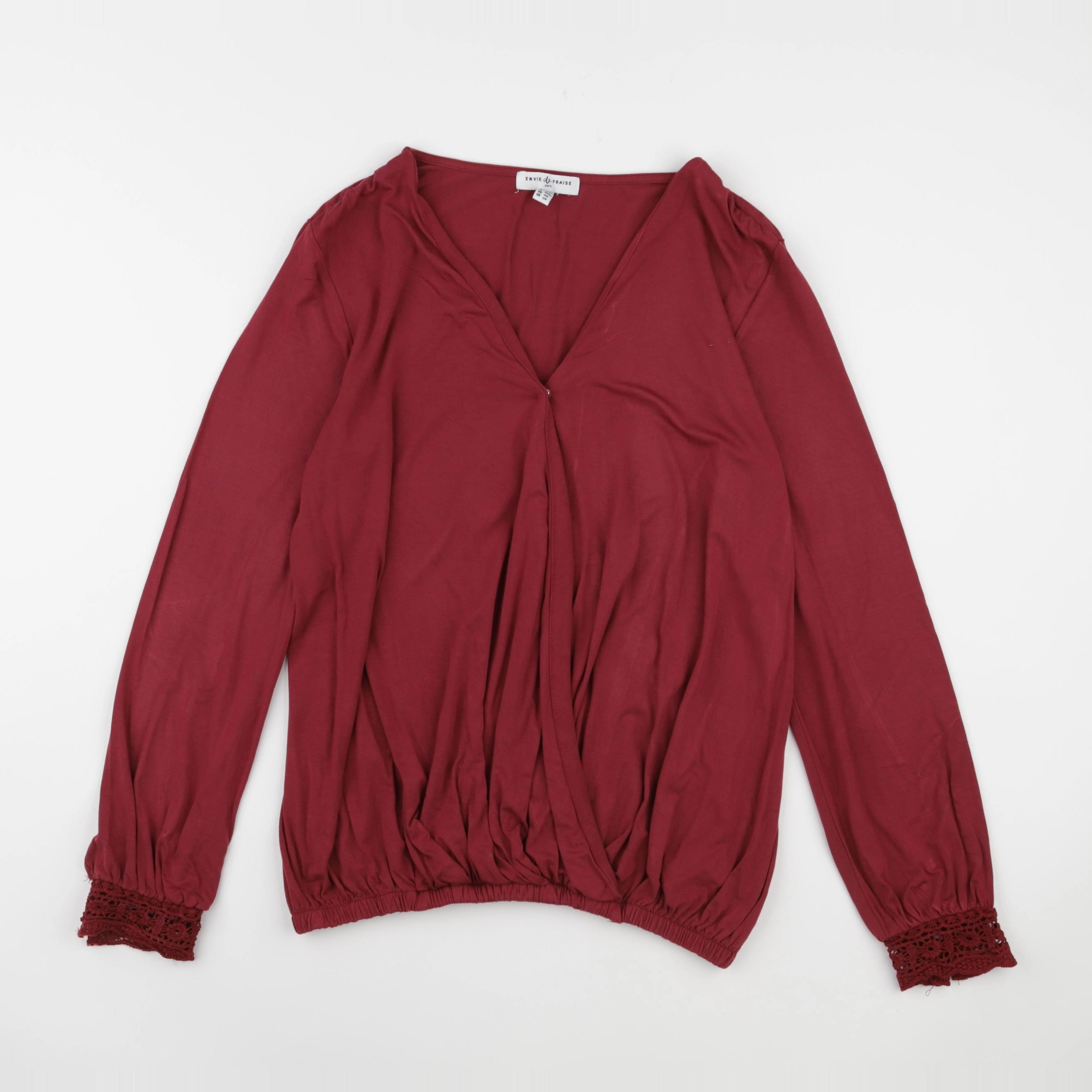 Envie de fraise - tee-shirt grossesse, allaitement rouge - 34 à 36