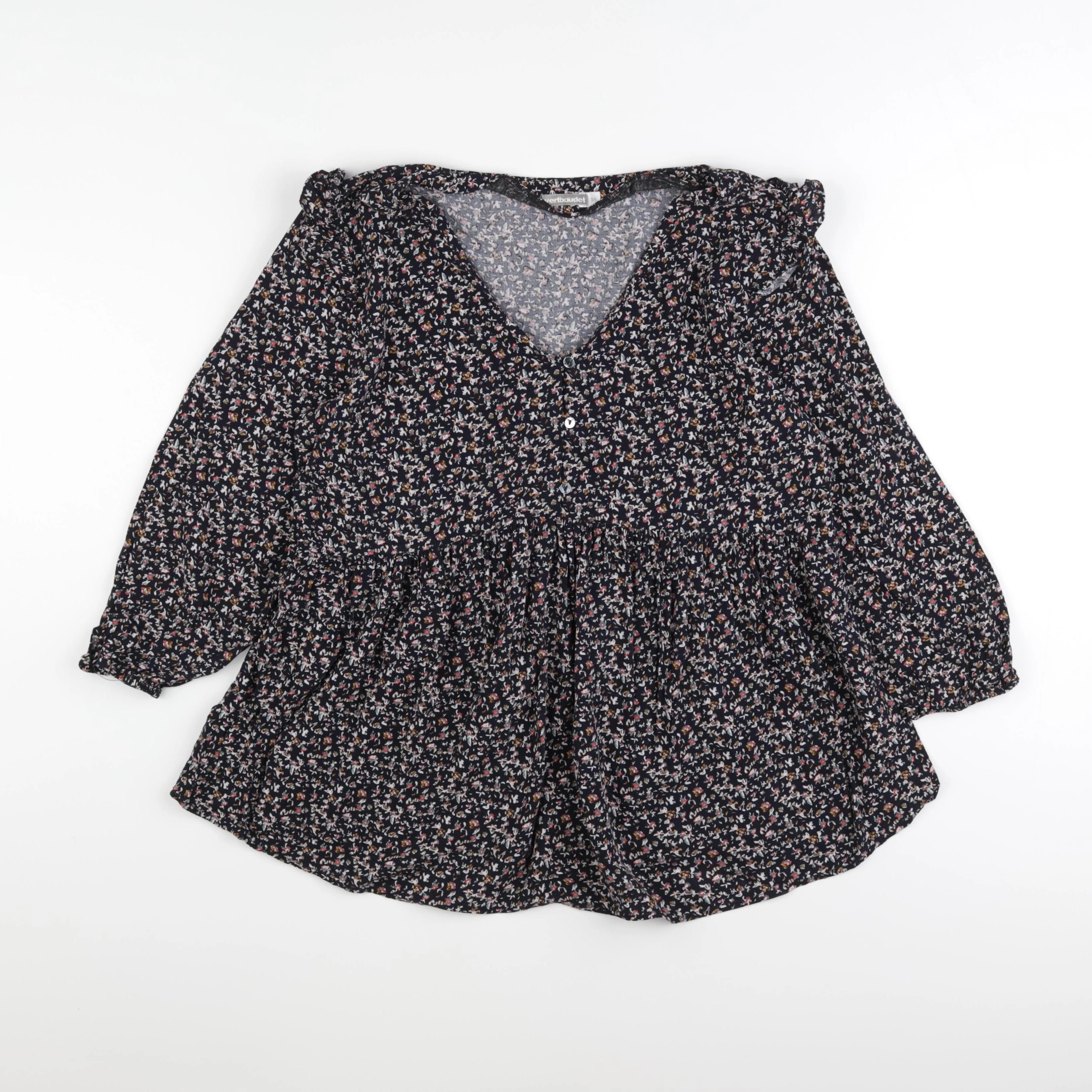 Vertbaudet - blouse grossesse bleu - 38
