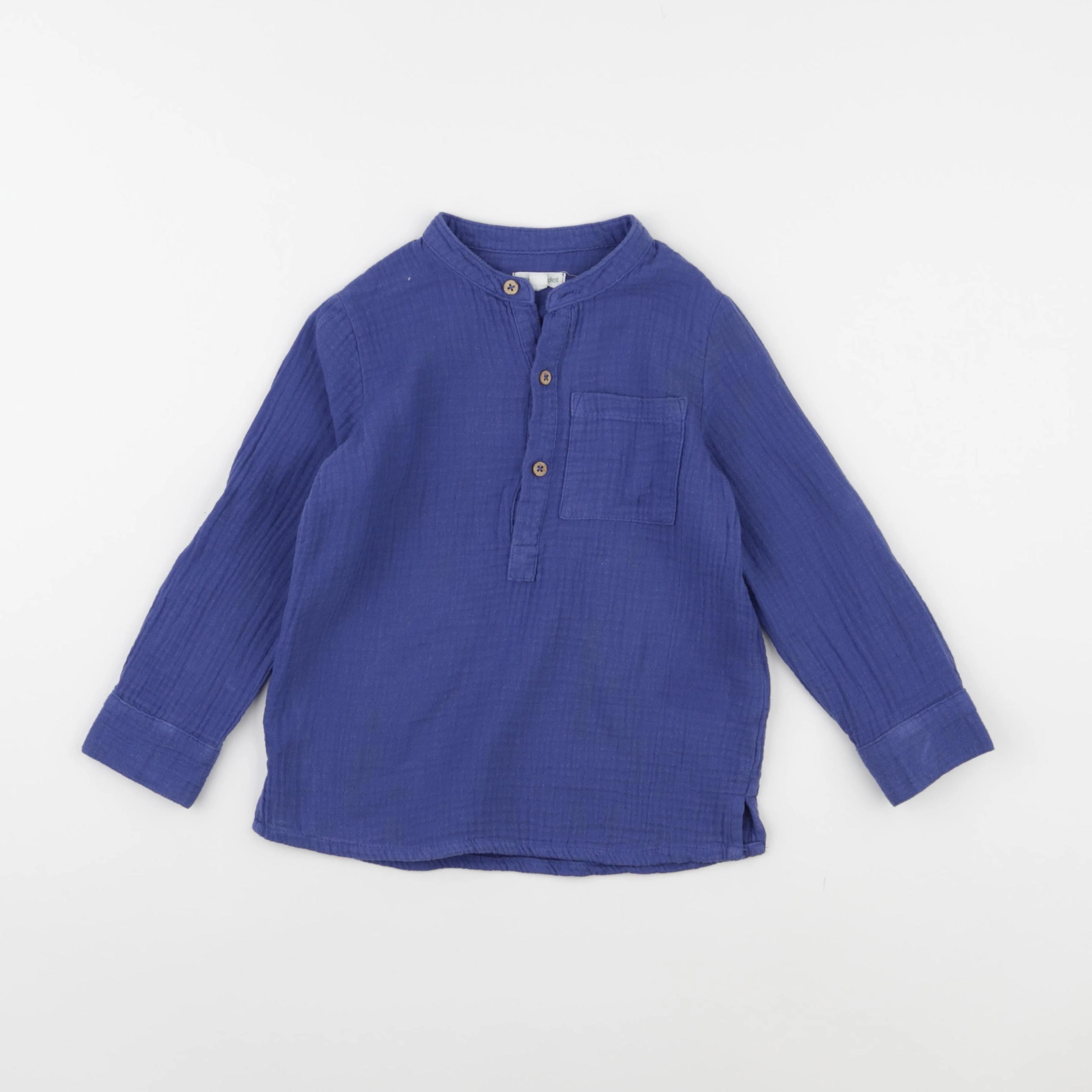 Vertbaudet - chemise bleu - 5 ans