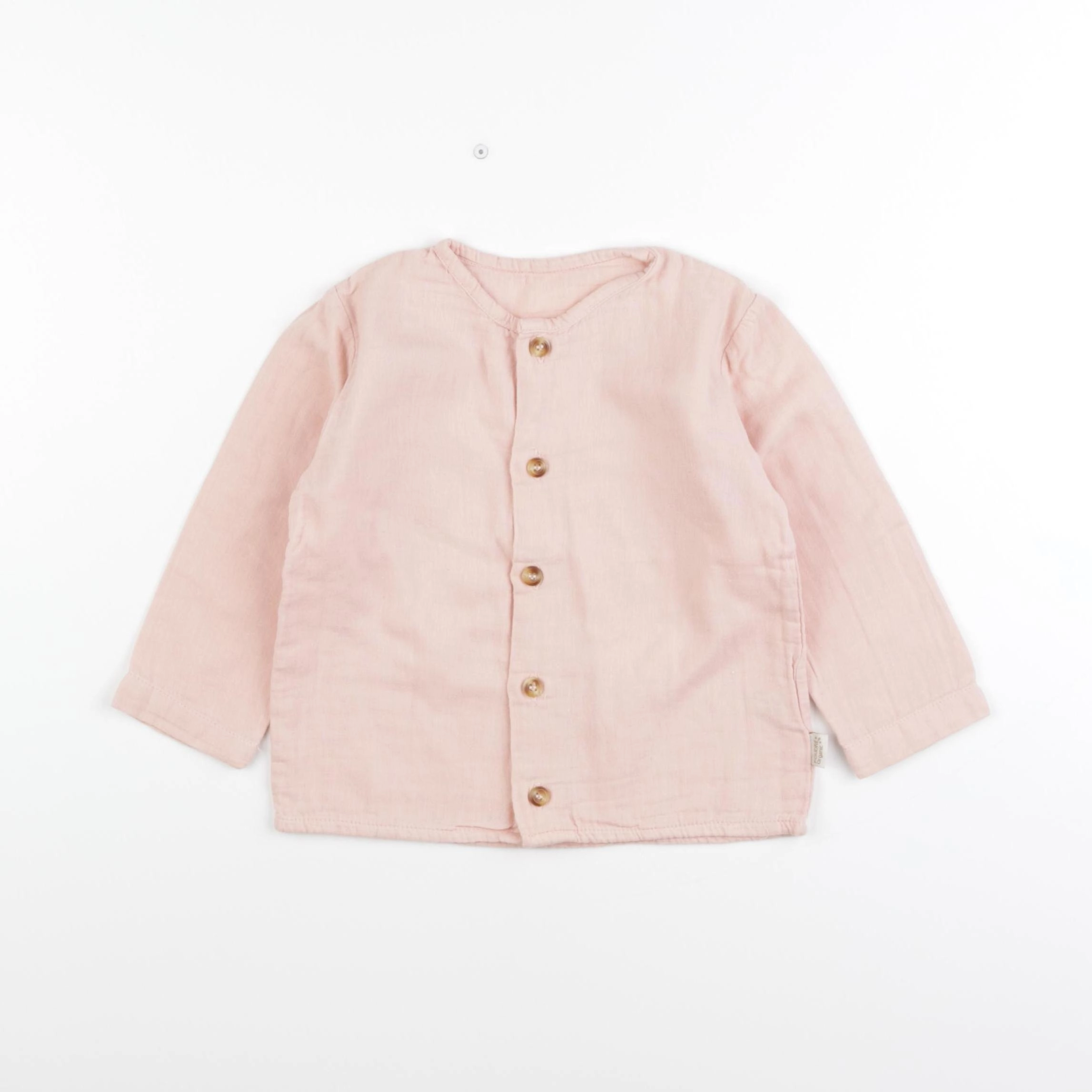 Poudre Organic - blouse rose - 18 mois
