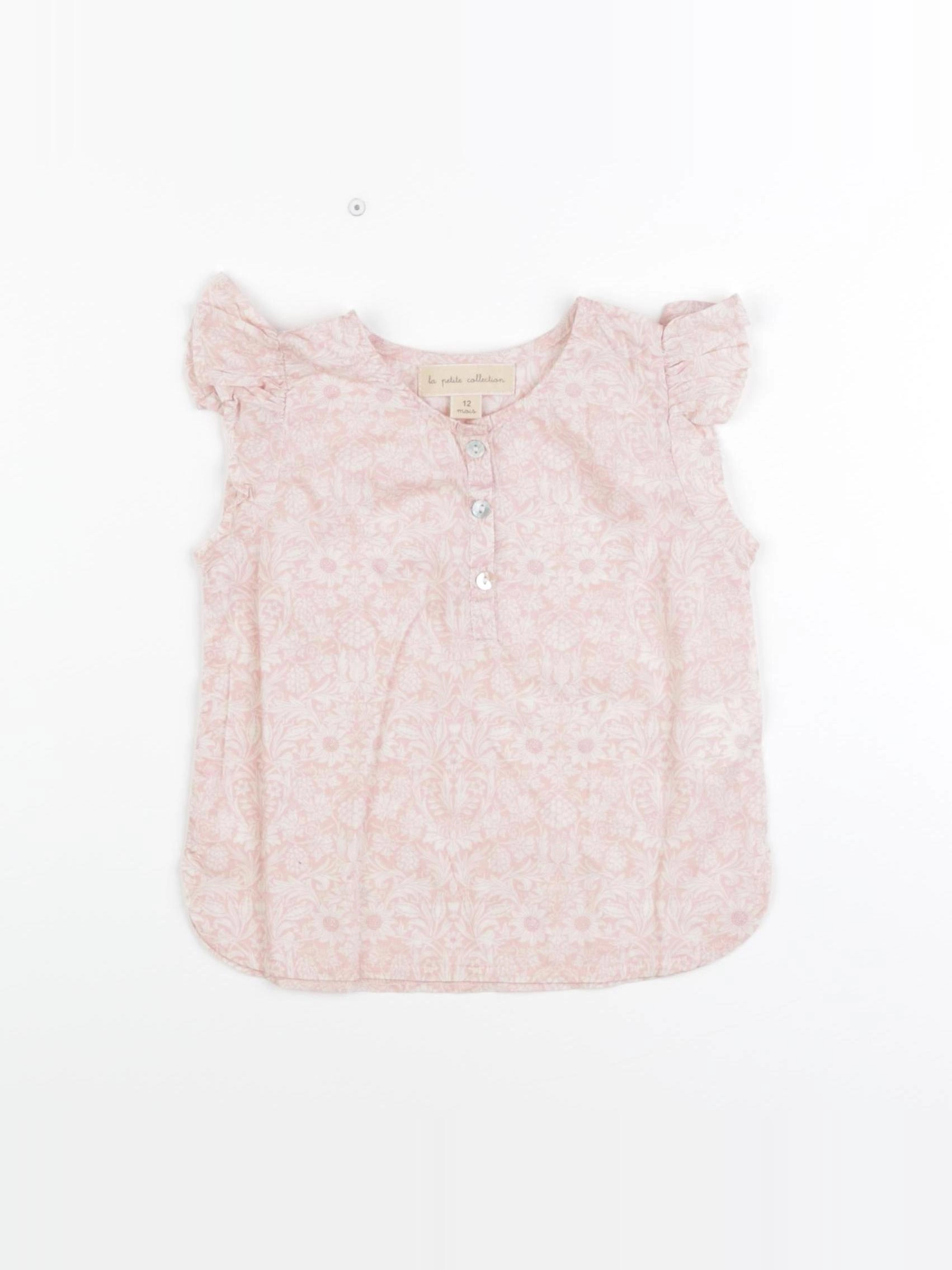 La Petite Collection - blouse rose - 12 mois